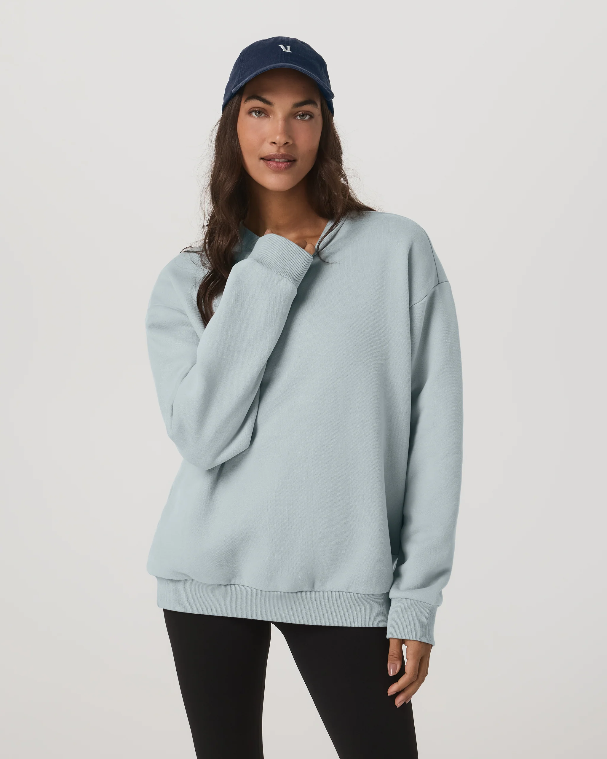 Restore Oversized Crew 2.0 | Blue Haze
