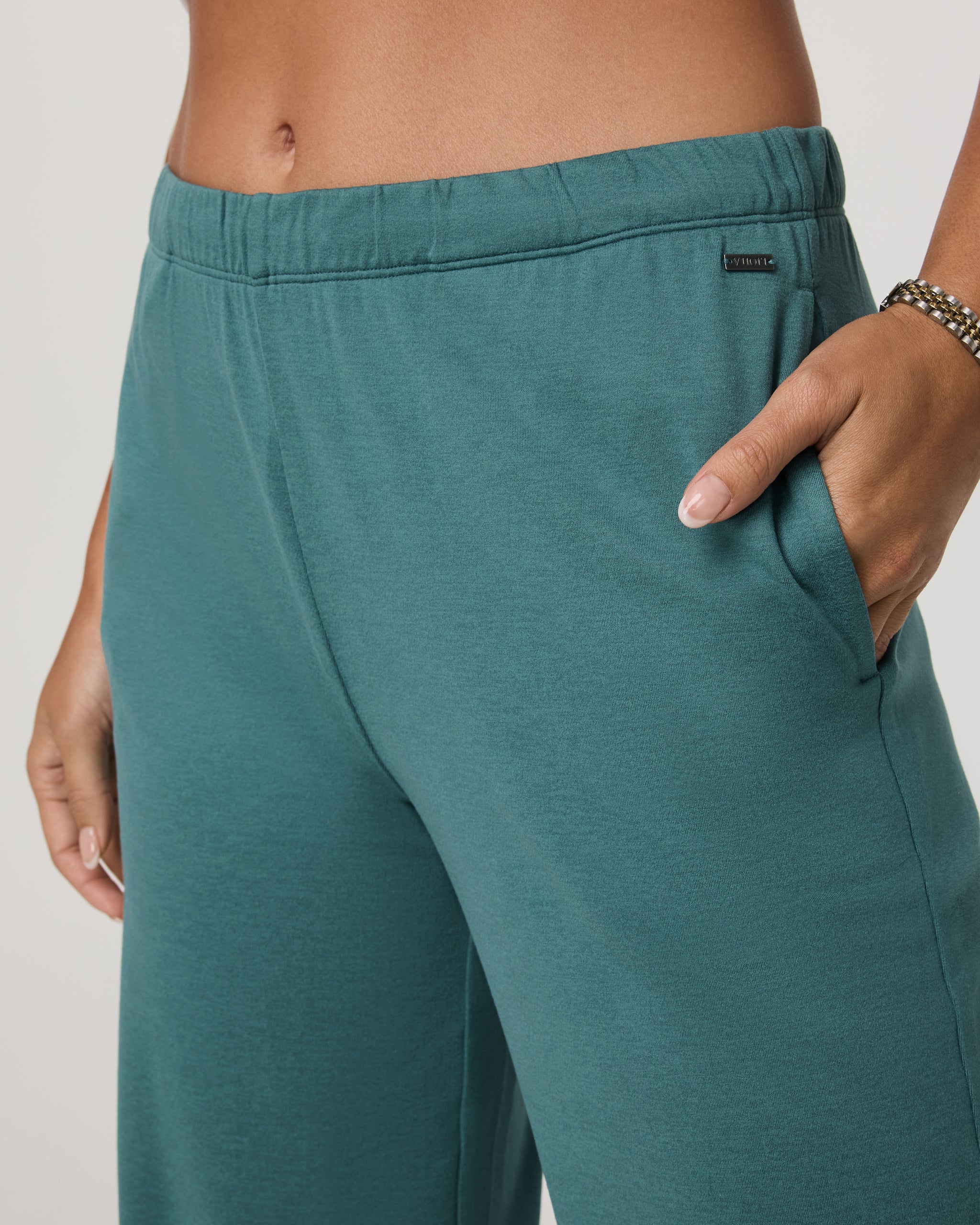 Halo Modern Straight Leg Pant-Long | Bluegrass Heather