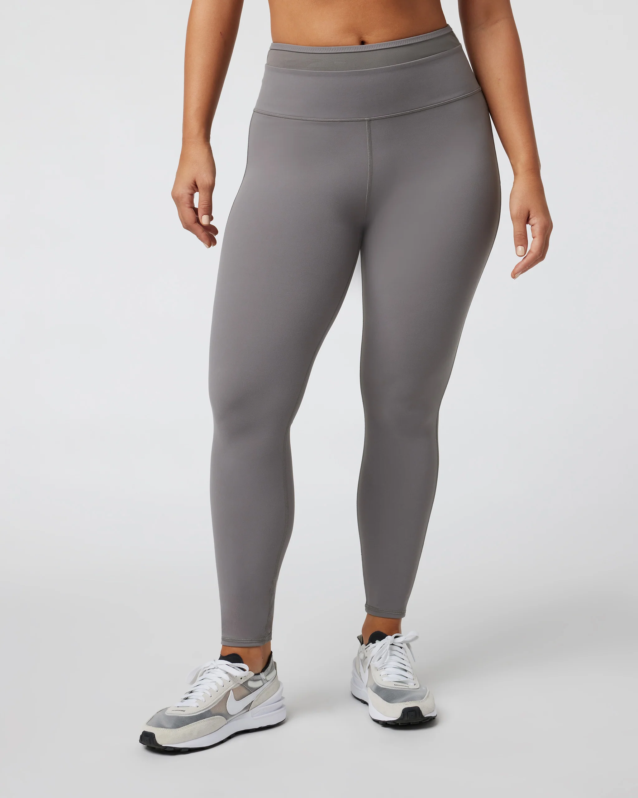 Hot Mesh Legging | Smoke