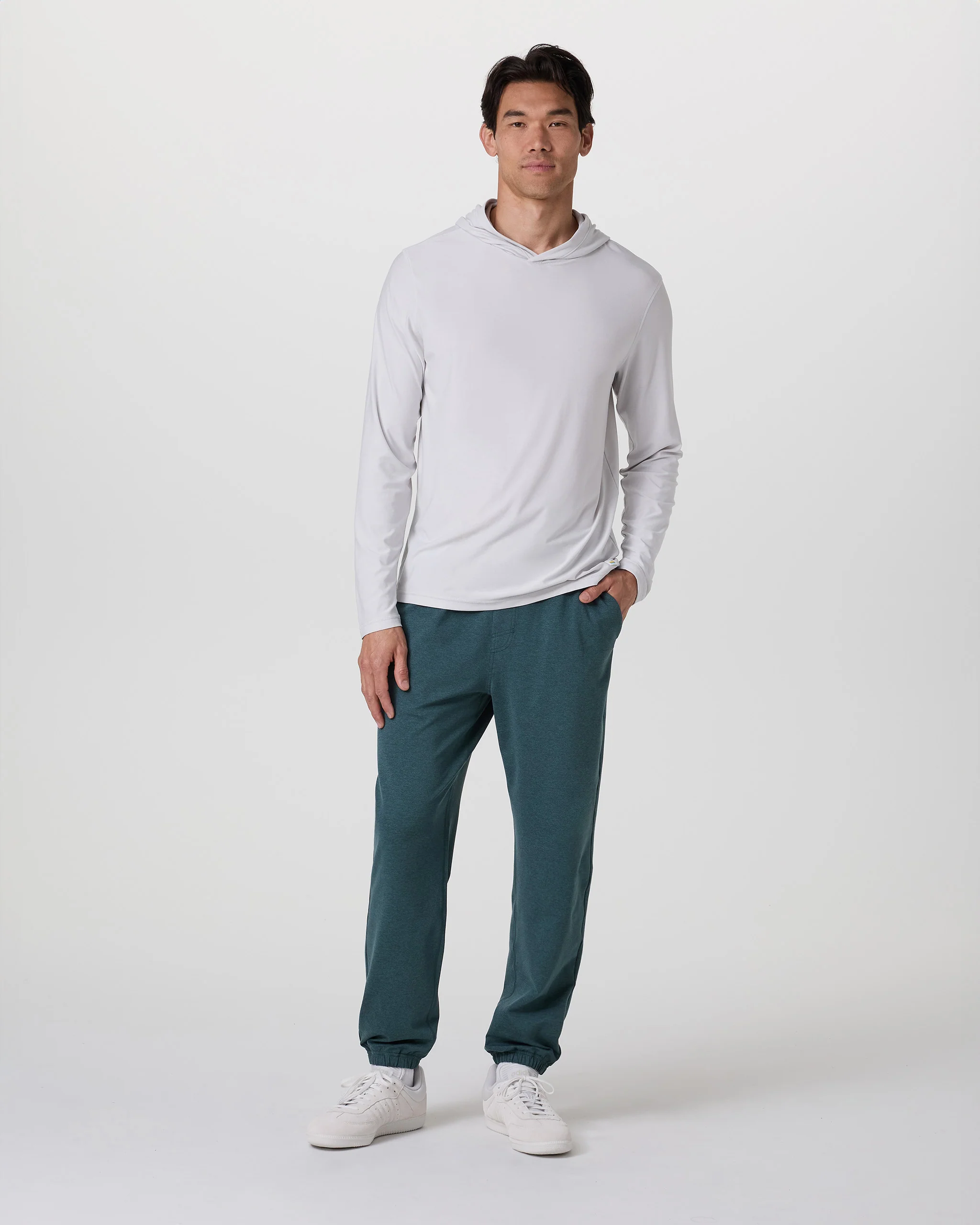 Coronado Sweatpant - Long | Deep Sea Heather