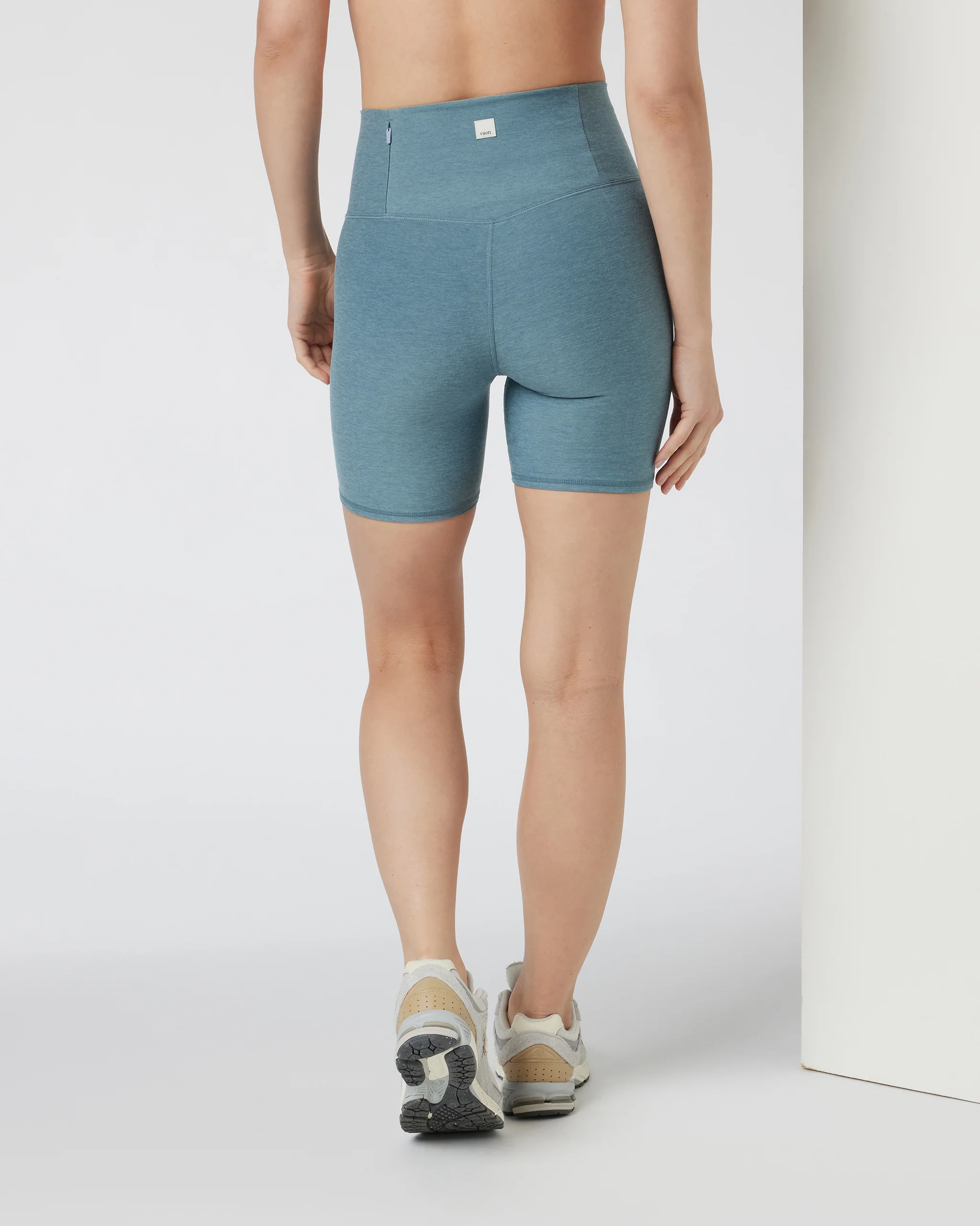 Clean Elevation Shorty 6" | Smoke Blue Heather