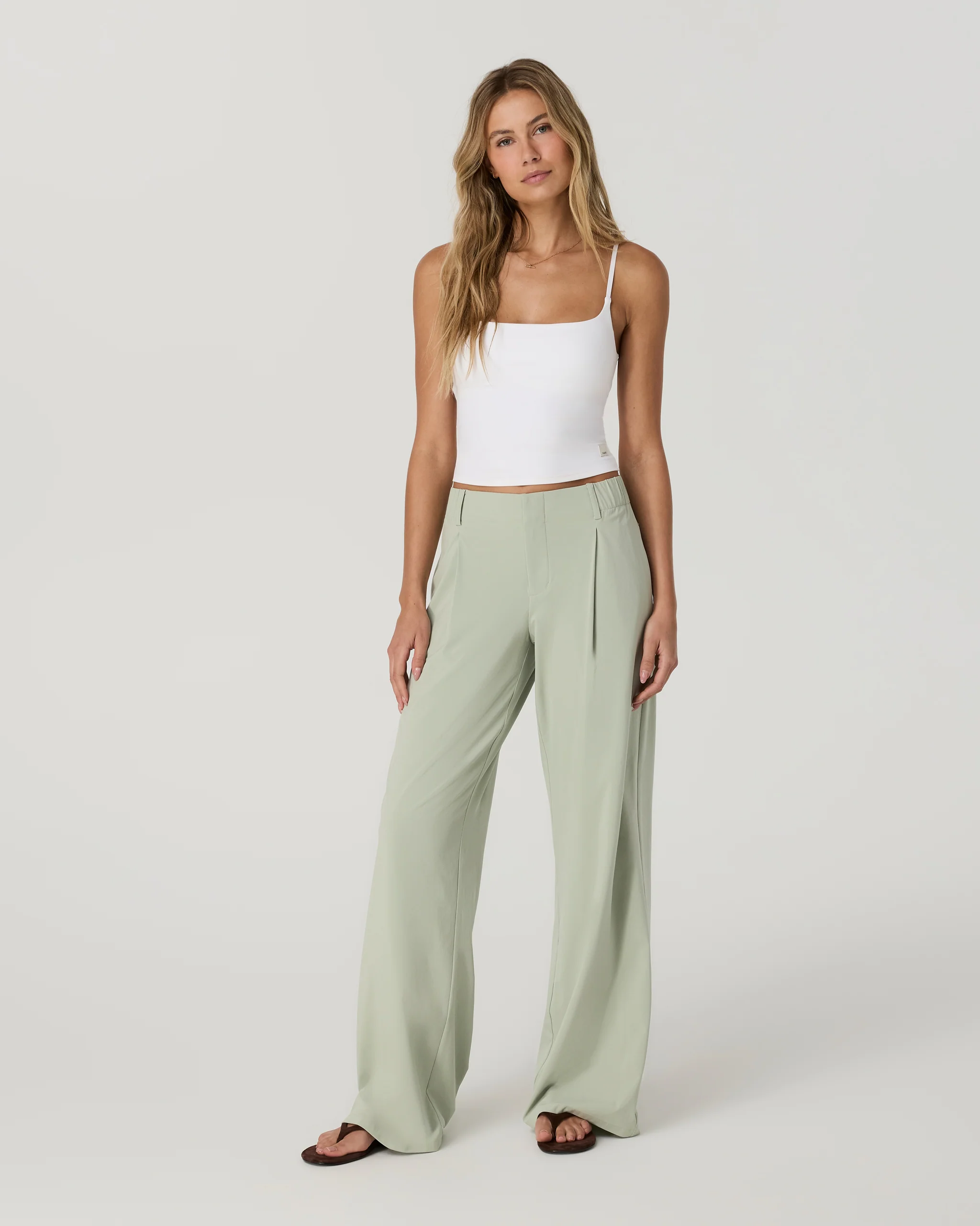 Villa Wideleg Trouser - Long | Sweet Pea