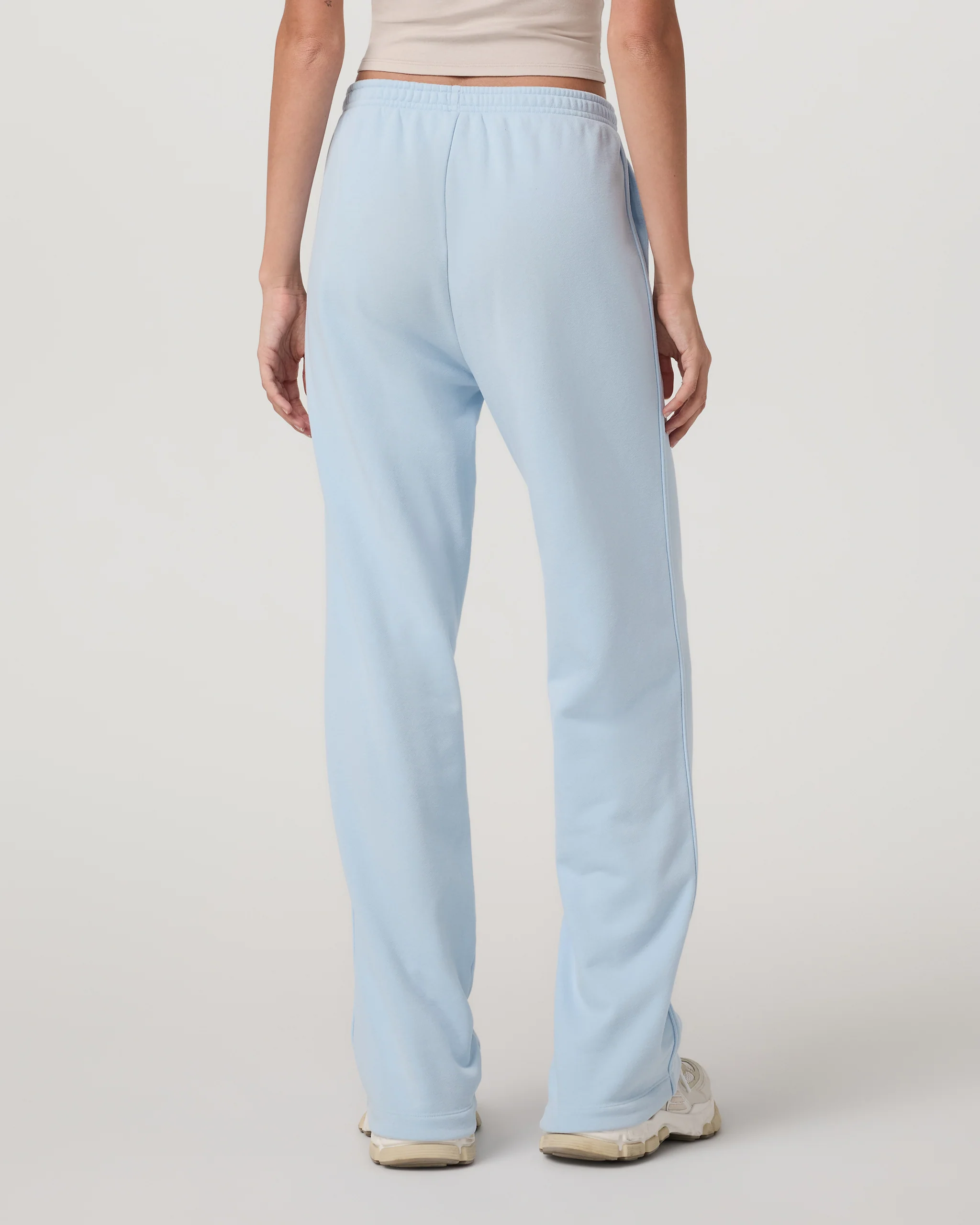 Sedona Straight Leg Sweatpant-Long | Crystal Blue