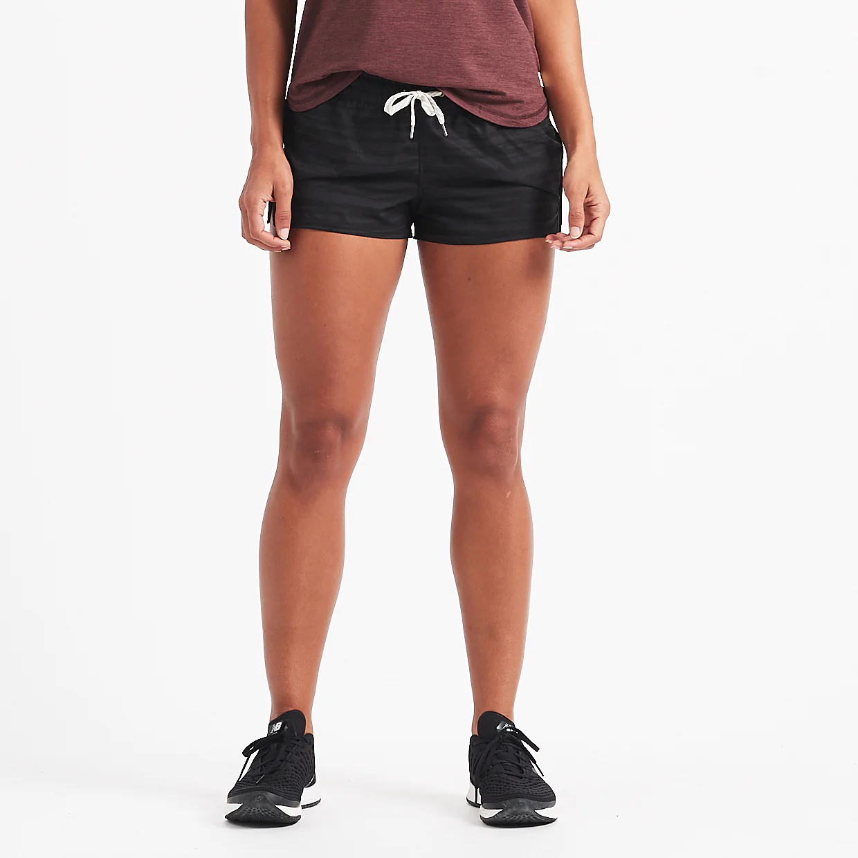 Clementine Short | Black Dye Stripe