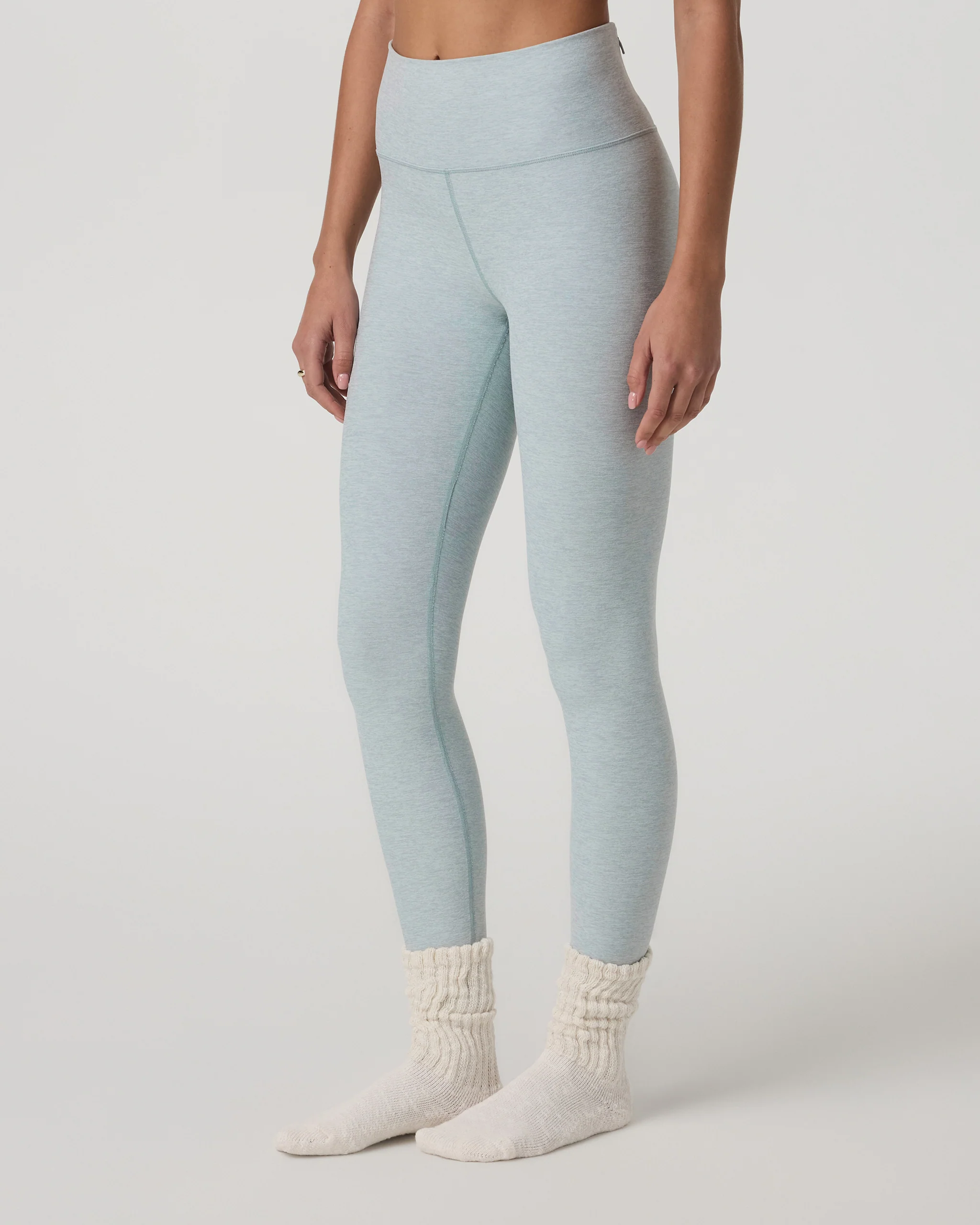 24164-clean-elevation-legging-long-blue-haze-heather-1.webp Clean Elevation Legging - Long | Blue Haze Heather