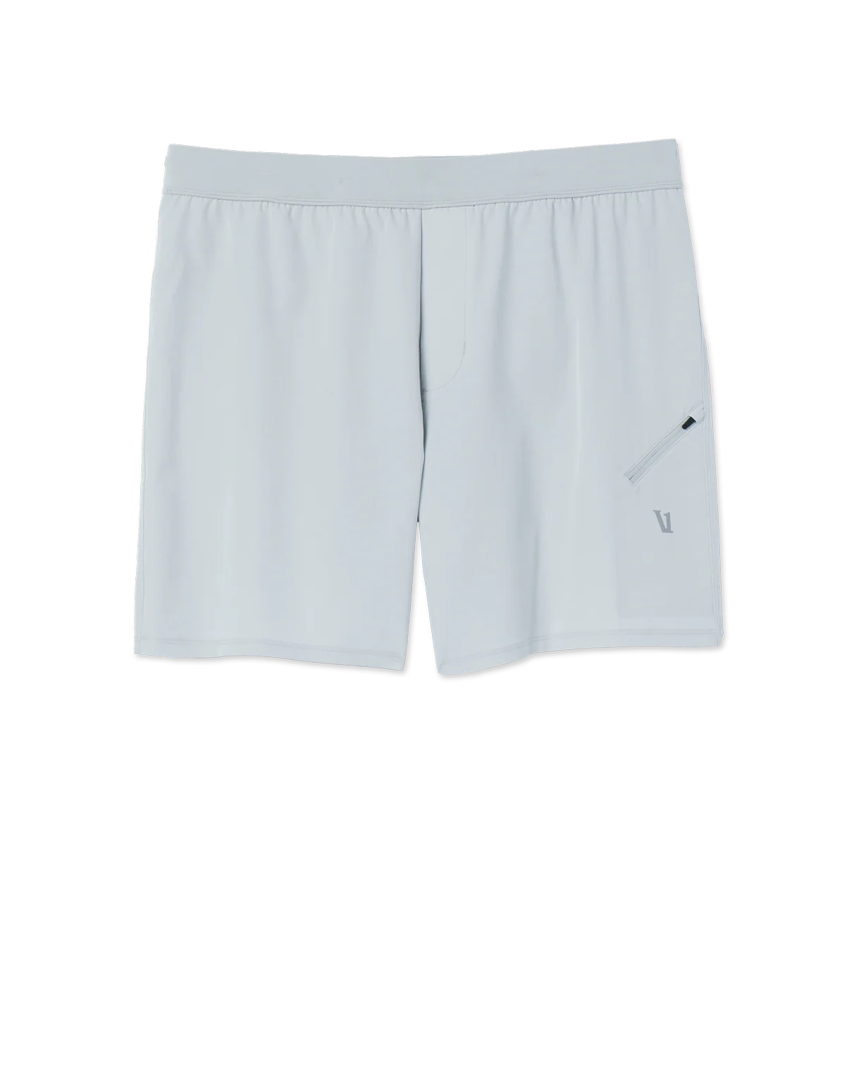 Qualify Run Short Lined 6" | Sky Grey