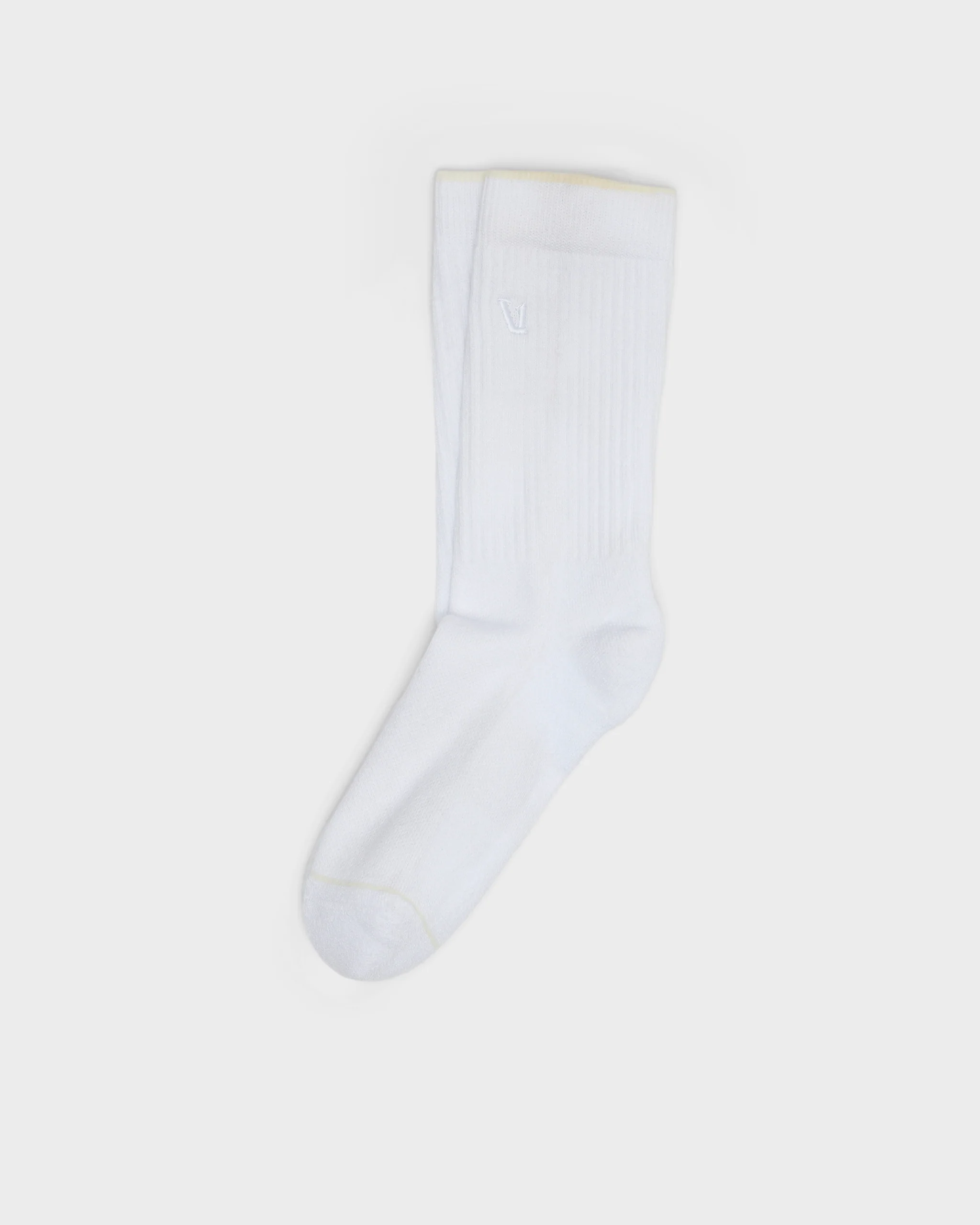 V1 Crew Sock 2.0 | White