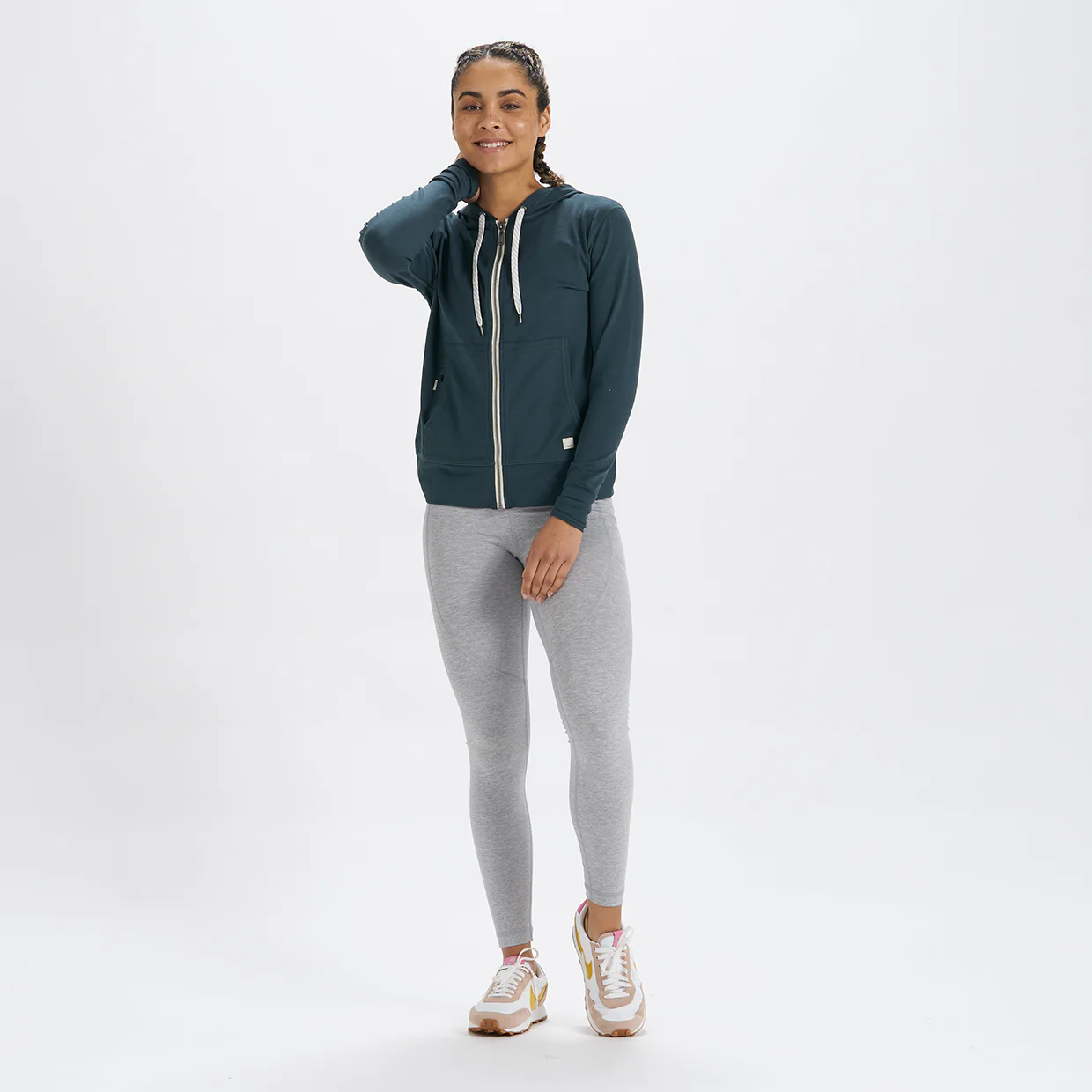 Halo Performance Hoodie | Beryl Heather