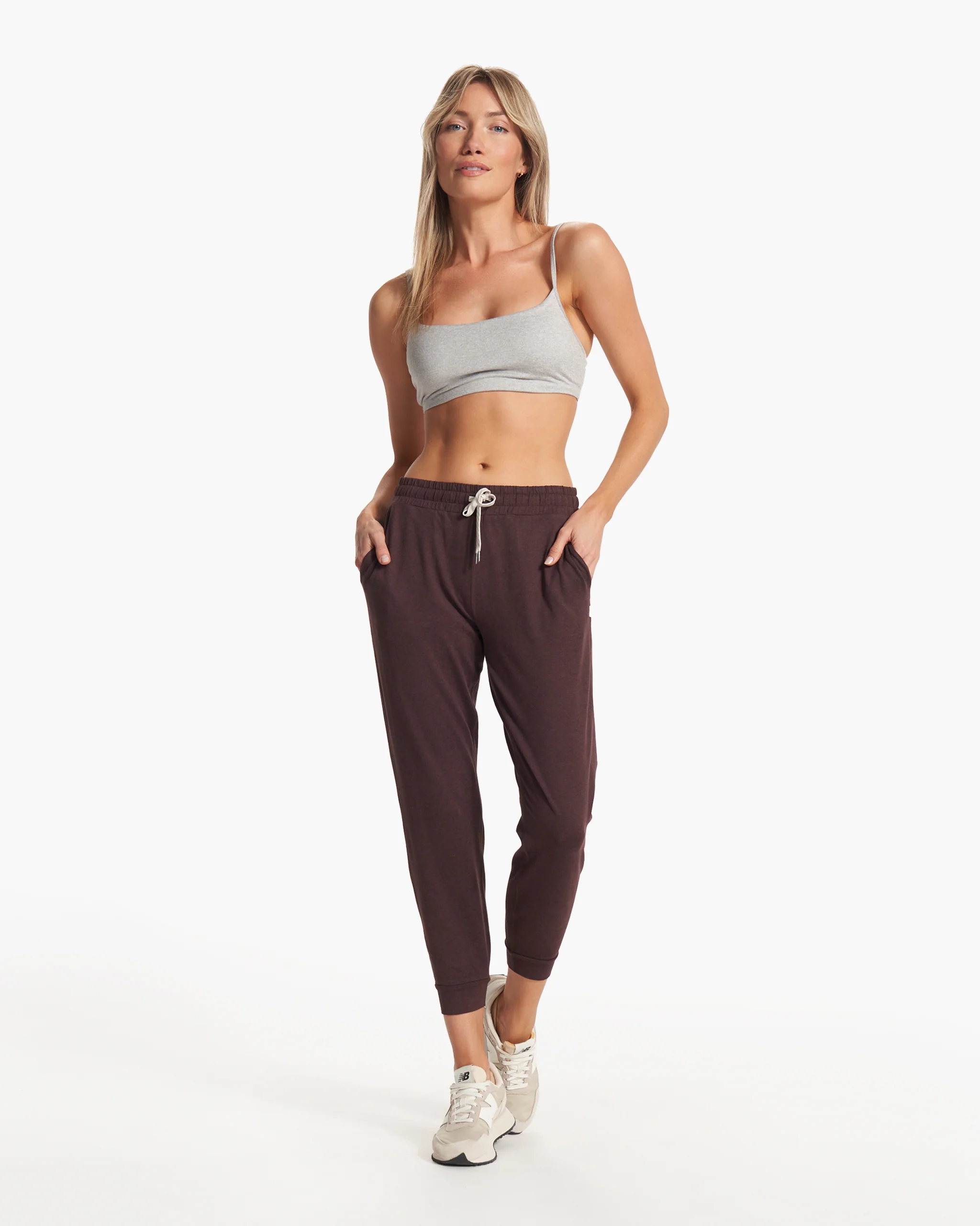 Performance Jogger | Mahogany Heather