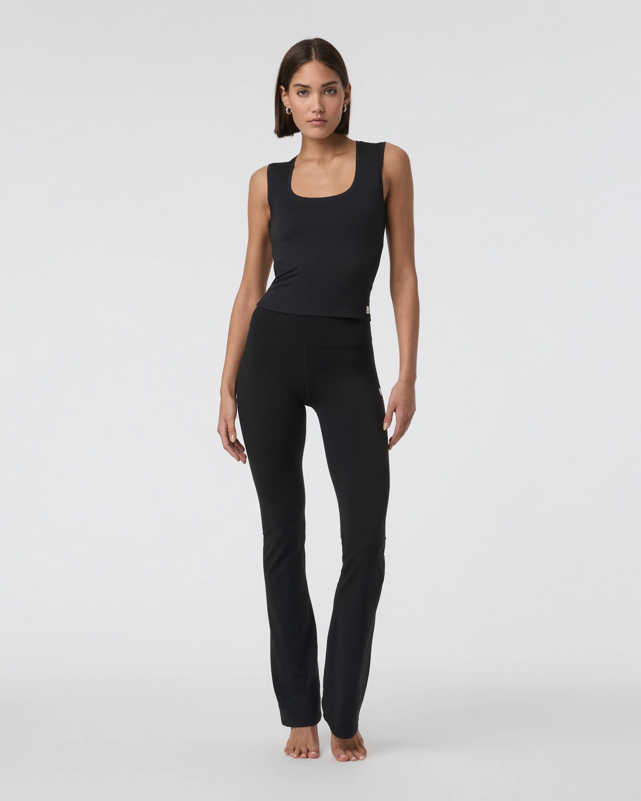 Vuori AllTheFeels™ Slim Flare - Short | Black