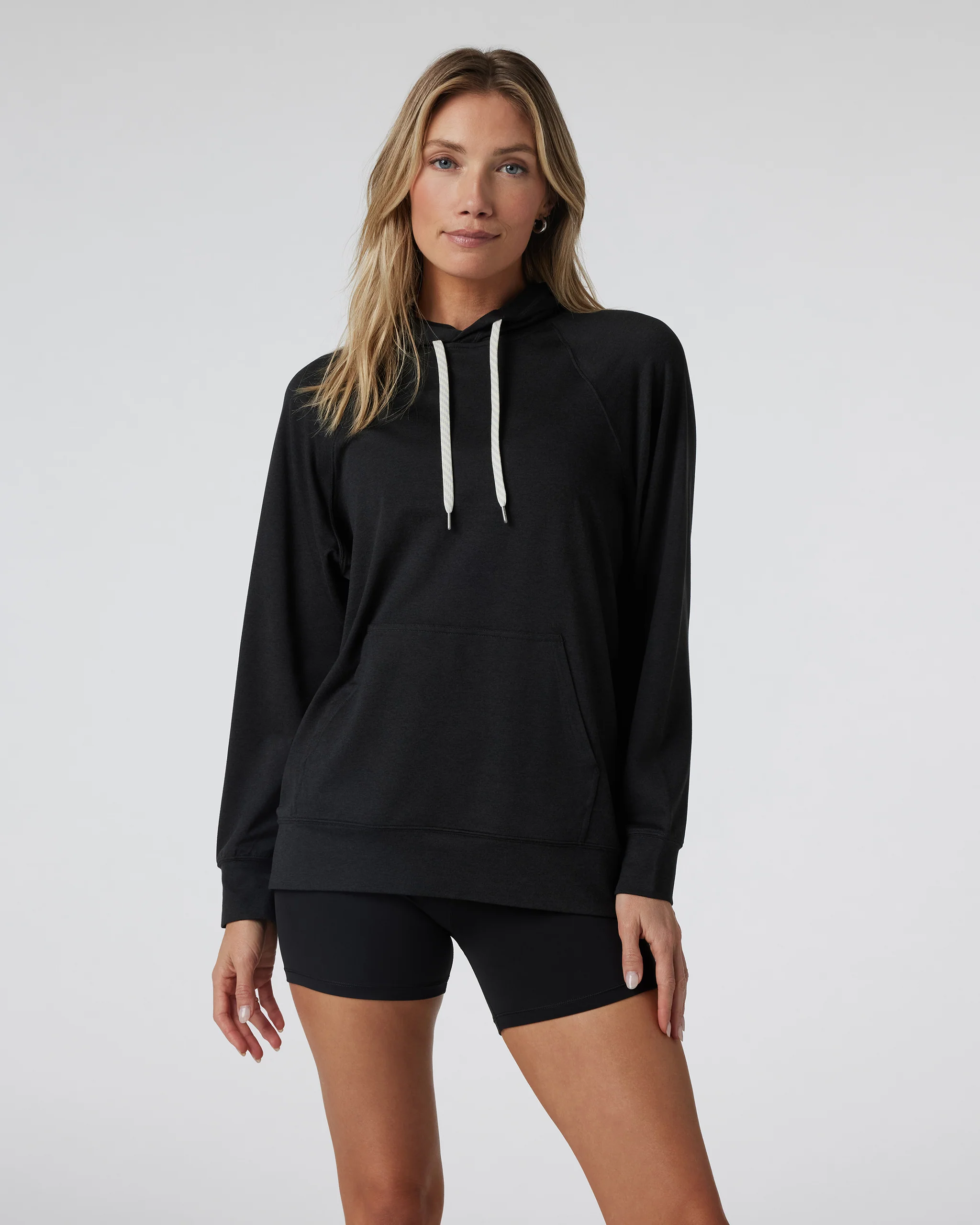 Halo Oversized Hoodie | Black Heather