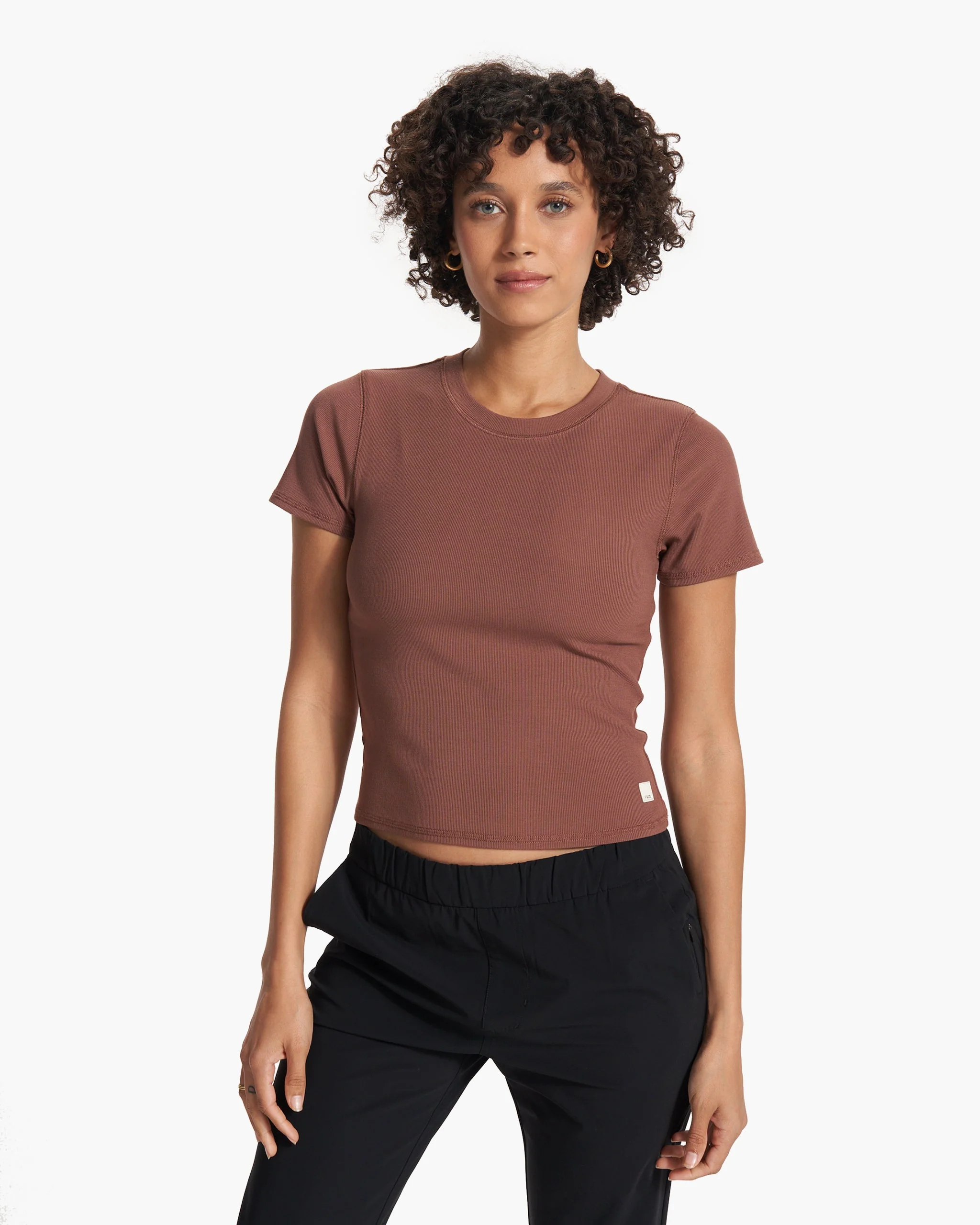 3006-pose-fitted-tee-hazelnut-1.webp Pose Fitted Tee | Hazelnut