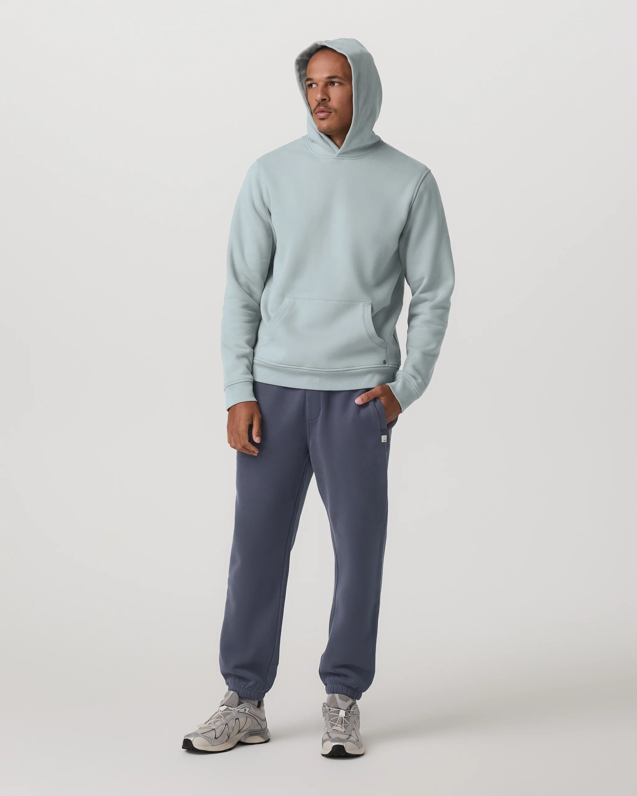 Seaside Pullover Hoodie | Blue Haze