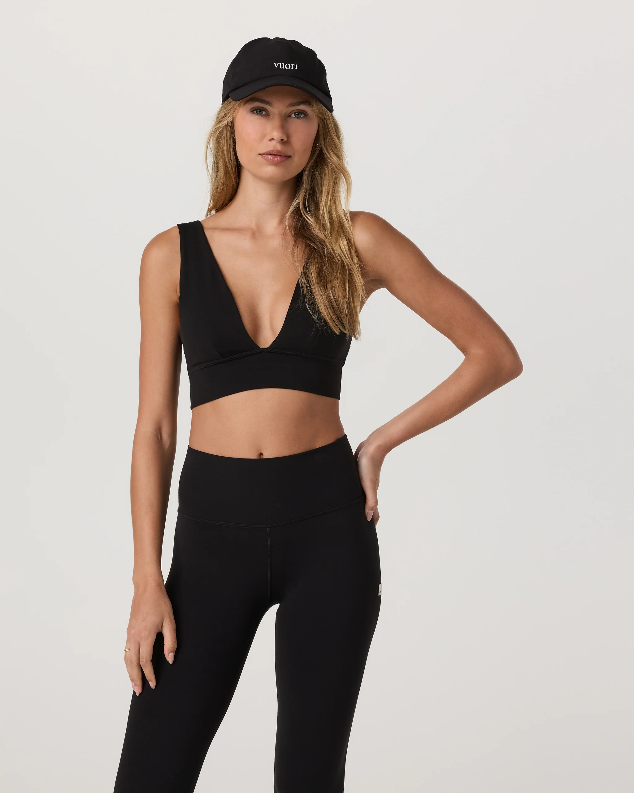 Vuori AllTheFeels™ Triangle Bra | Black