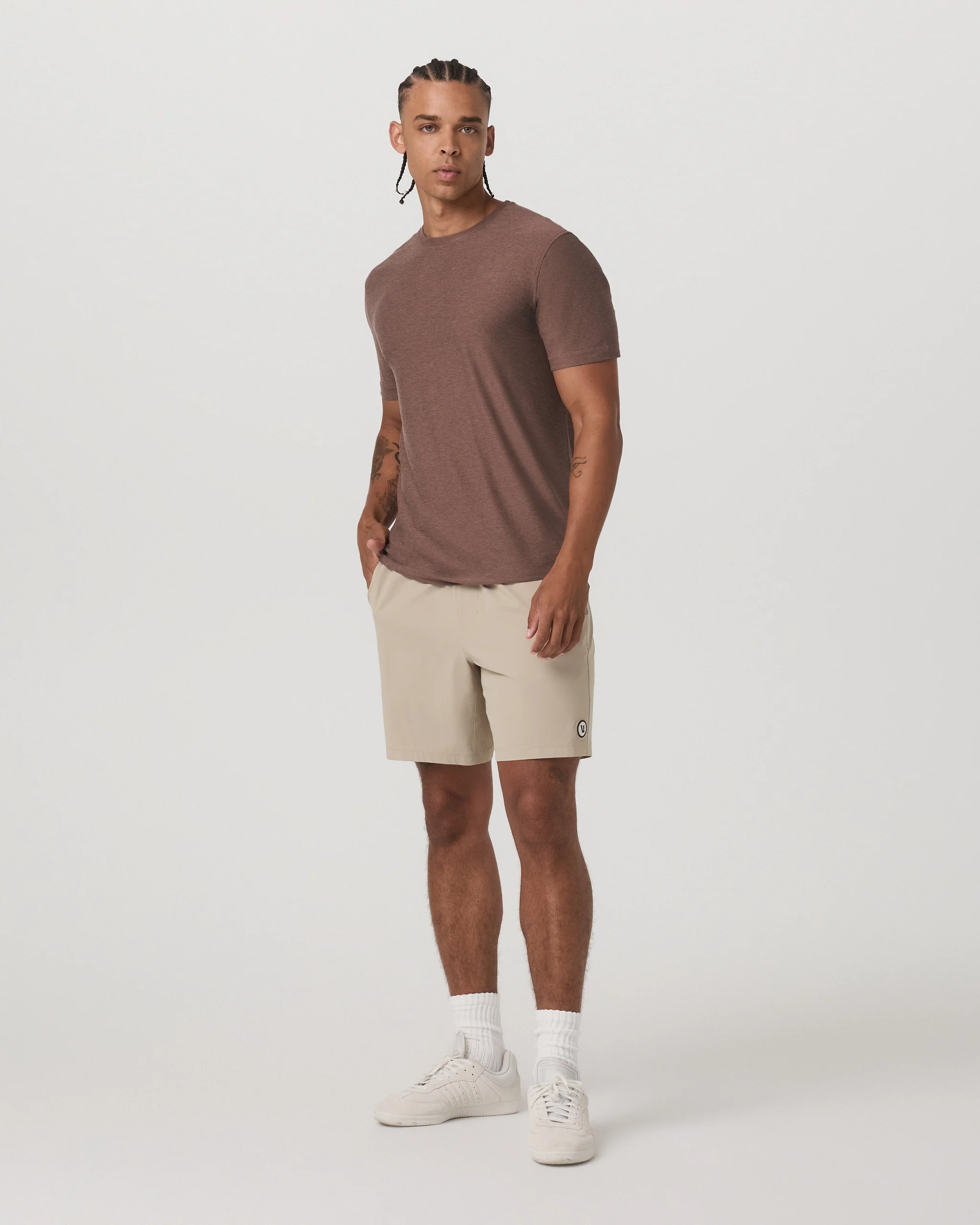 Strato Tech Tee | Sable Heather