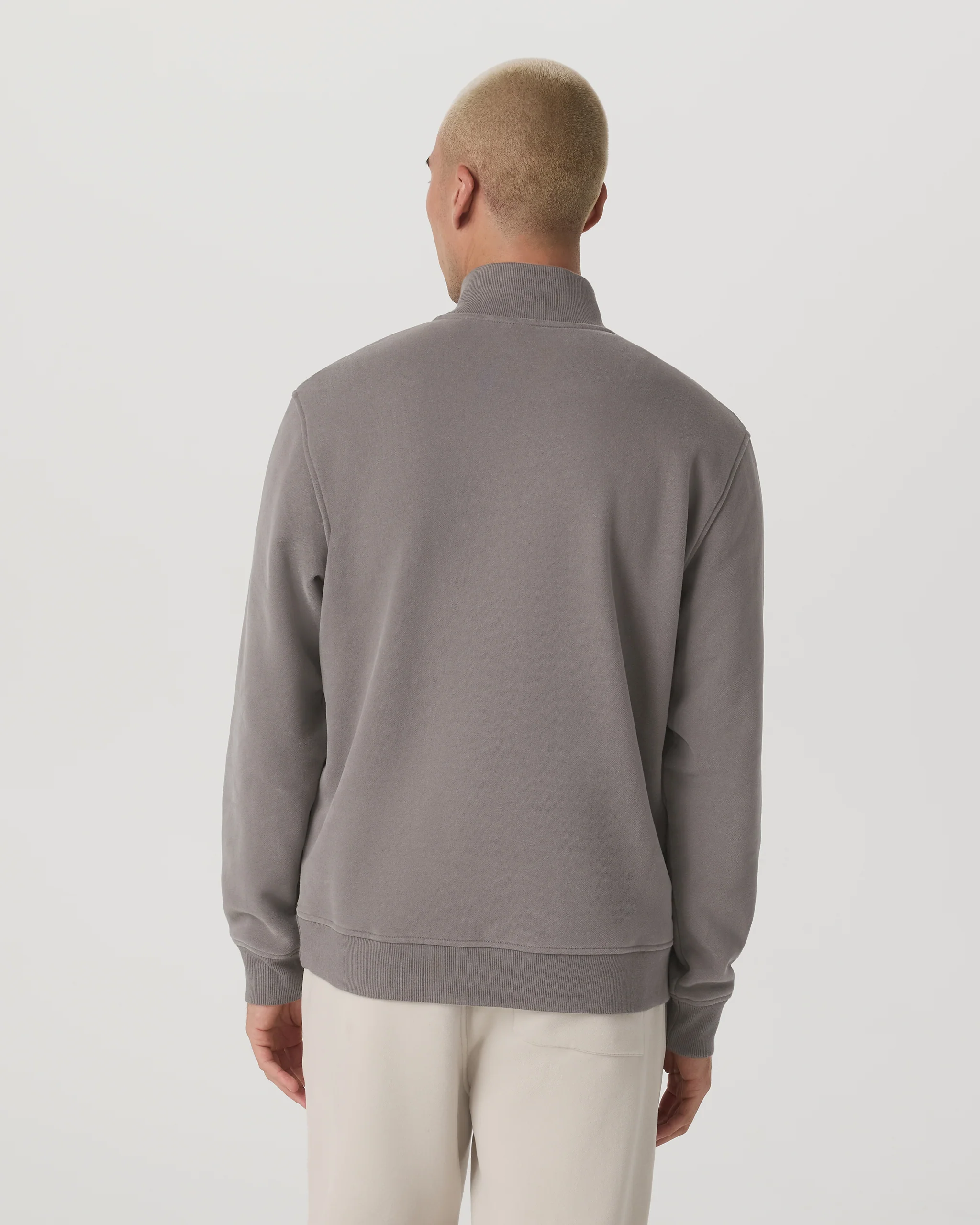 Seaside Half Zip | Cavern Grey
