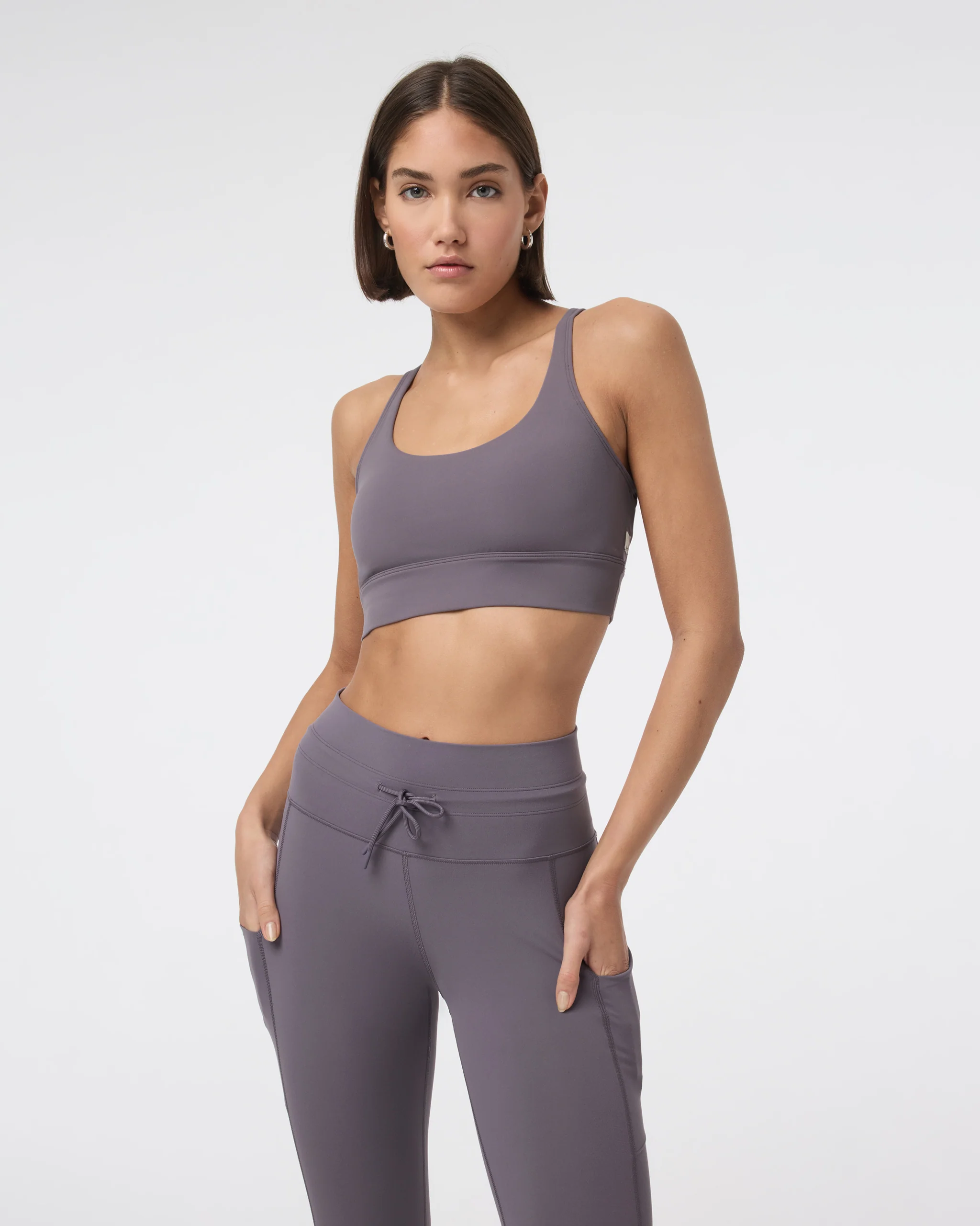 Yosemite Longline Bra | Lunar Grey