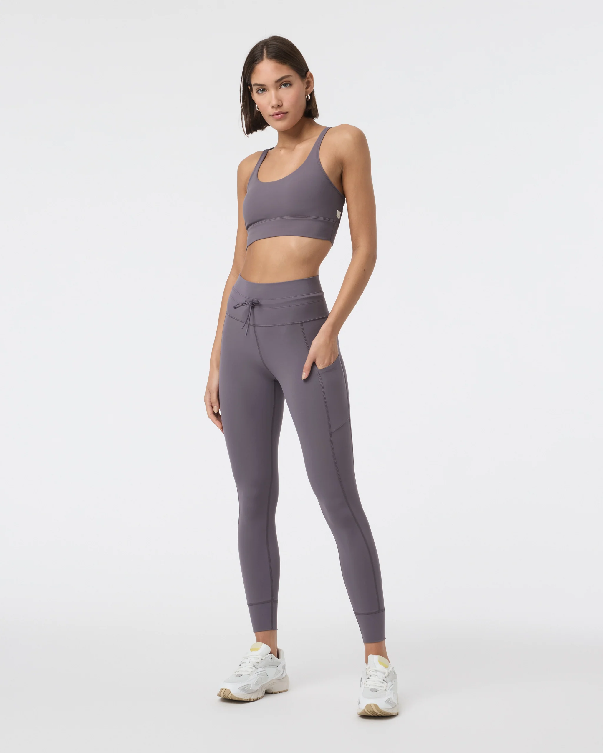 Yosemite Longline Bra | Lunar Grey