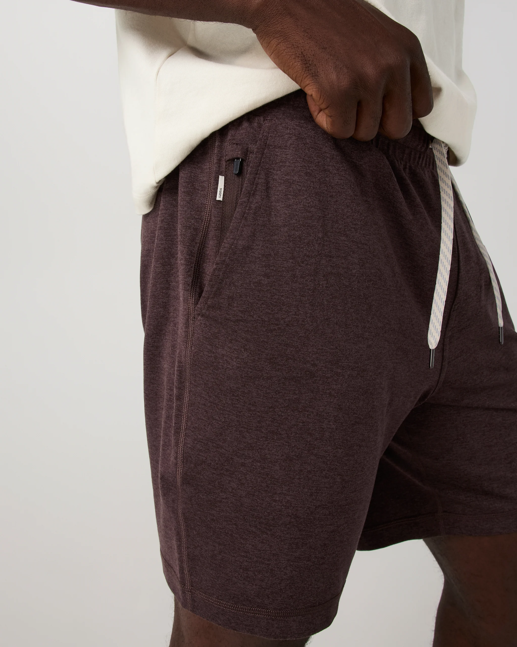 4055-ponto-performance-short-7-french-roast-heather-2.webp Ponto Performance Short 7" | French Roast Heather