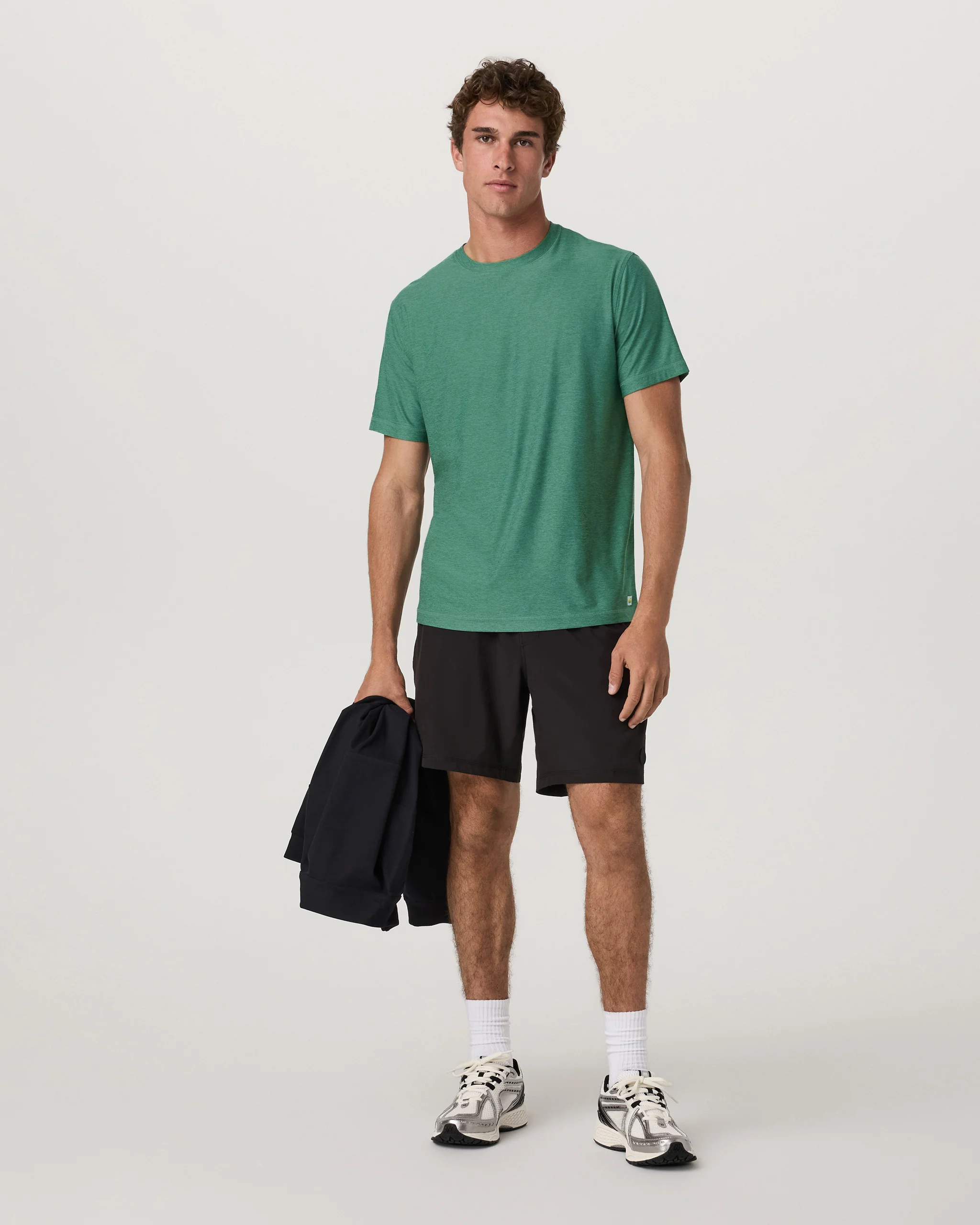 Strato Tech Tee | Hedge Green Heather
