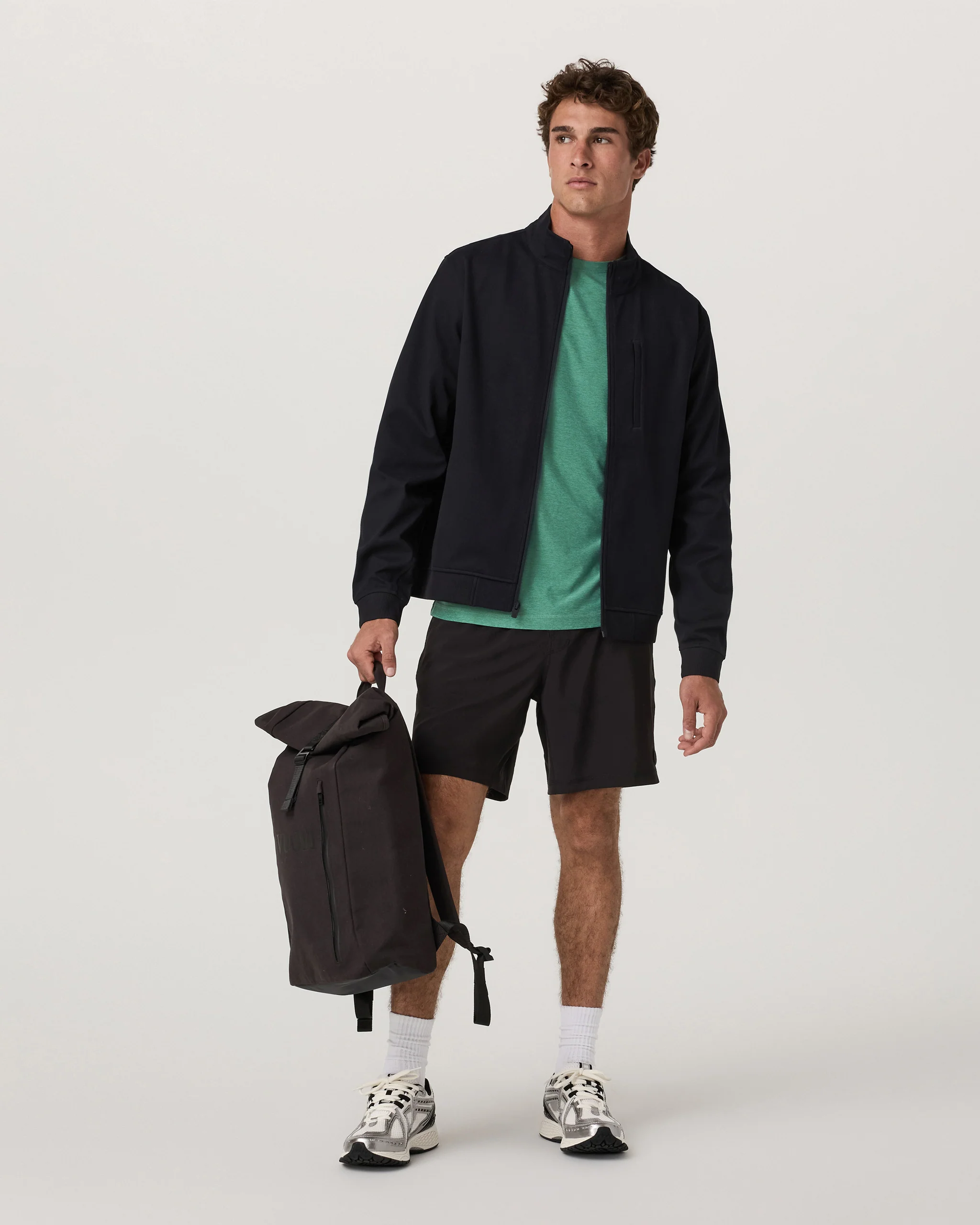Strato Tech Tee | Hedge Green Heather