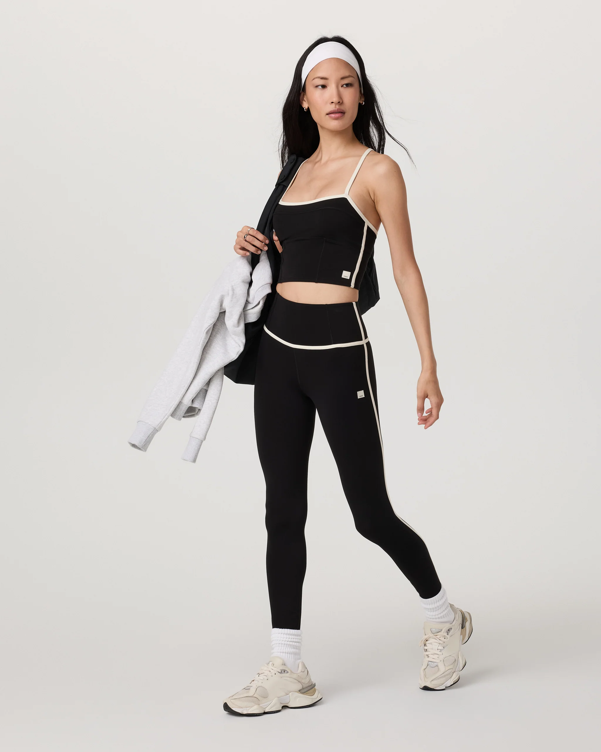 Vuori AllTheFeels™ Corset Tank | Black