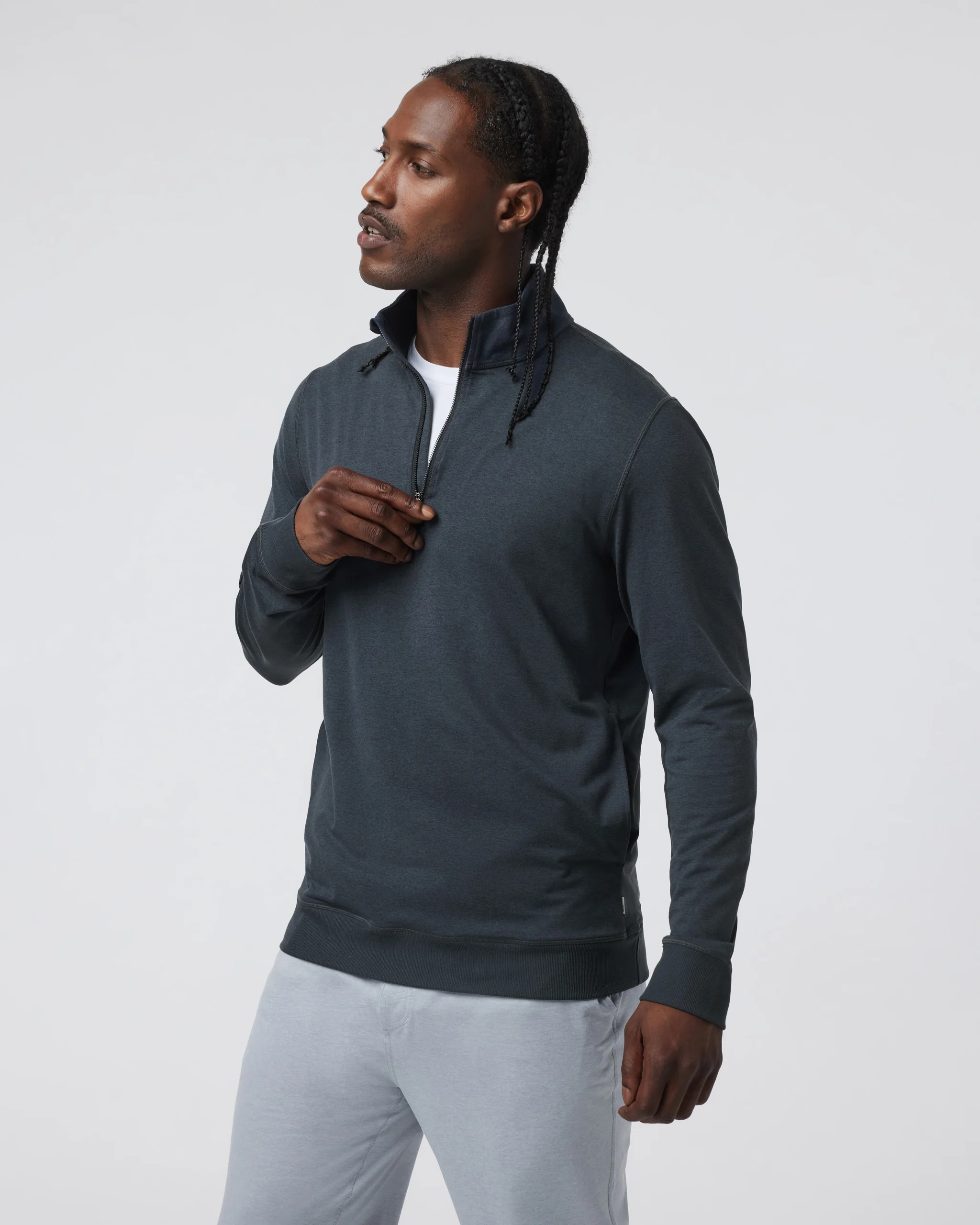Coronado Half Zip | Midnight Heather