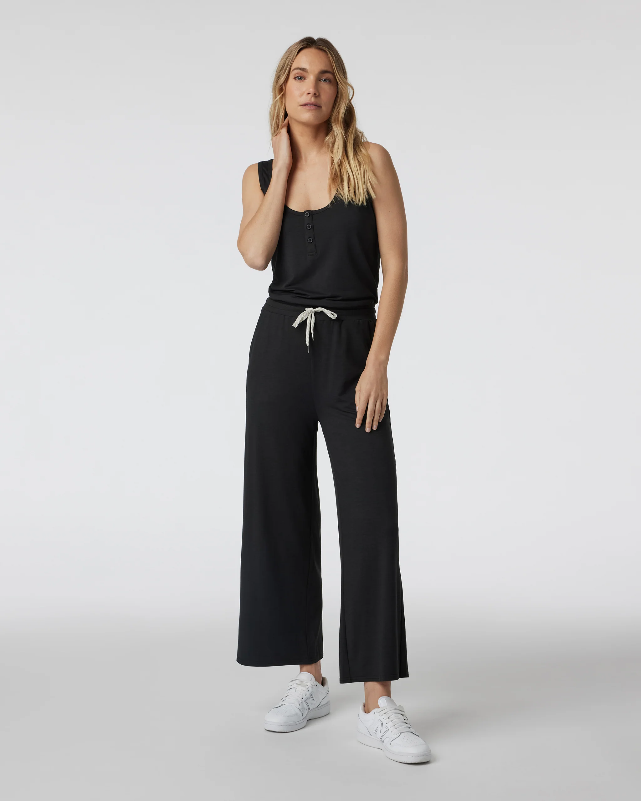 Falls Jumpsuit | Black Heather