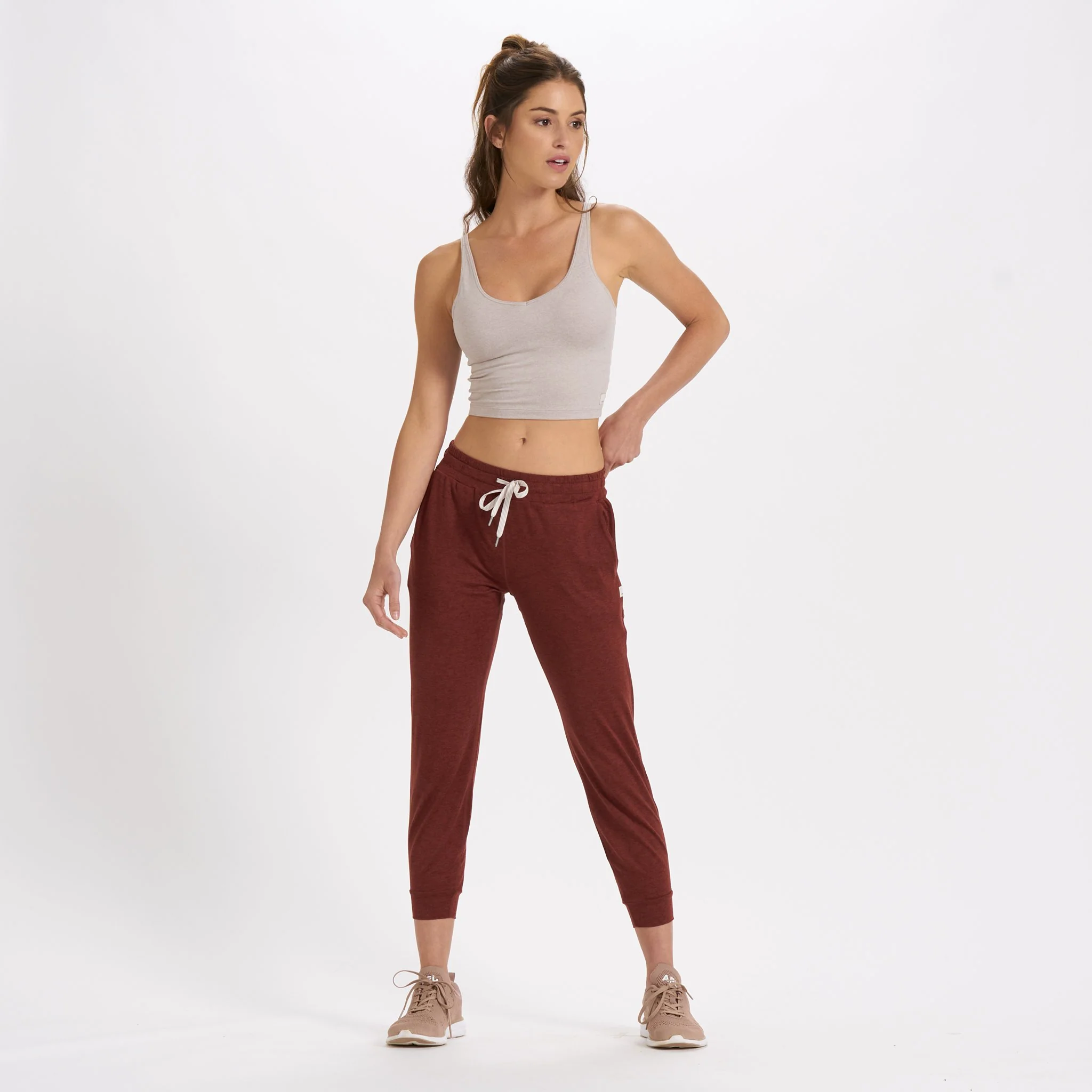 Performance Jogger | Brick Heather