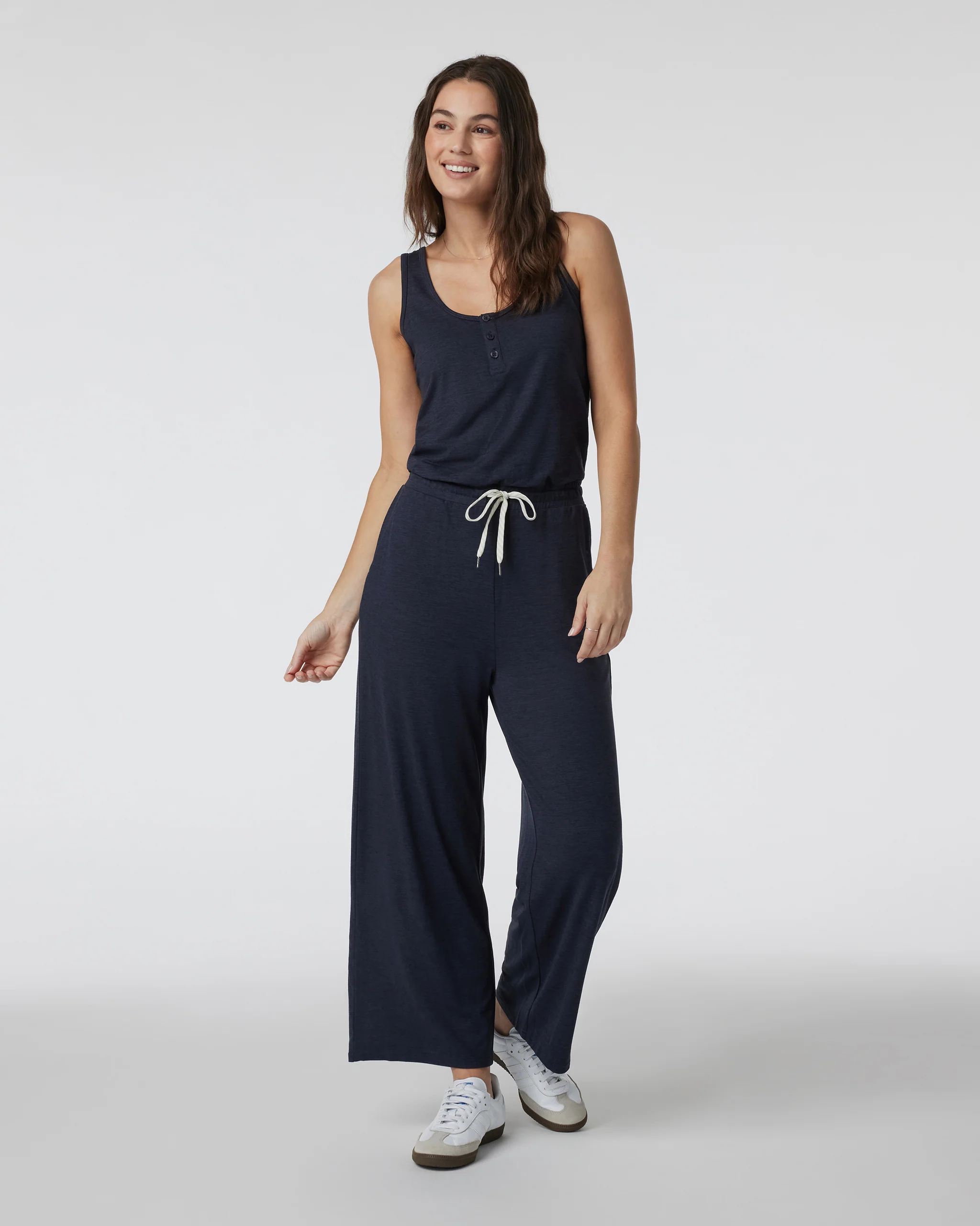 Falls Jumpsuit | Midnight Heather