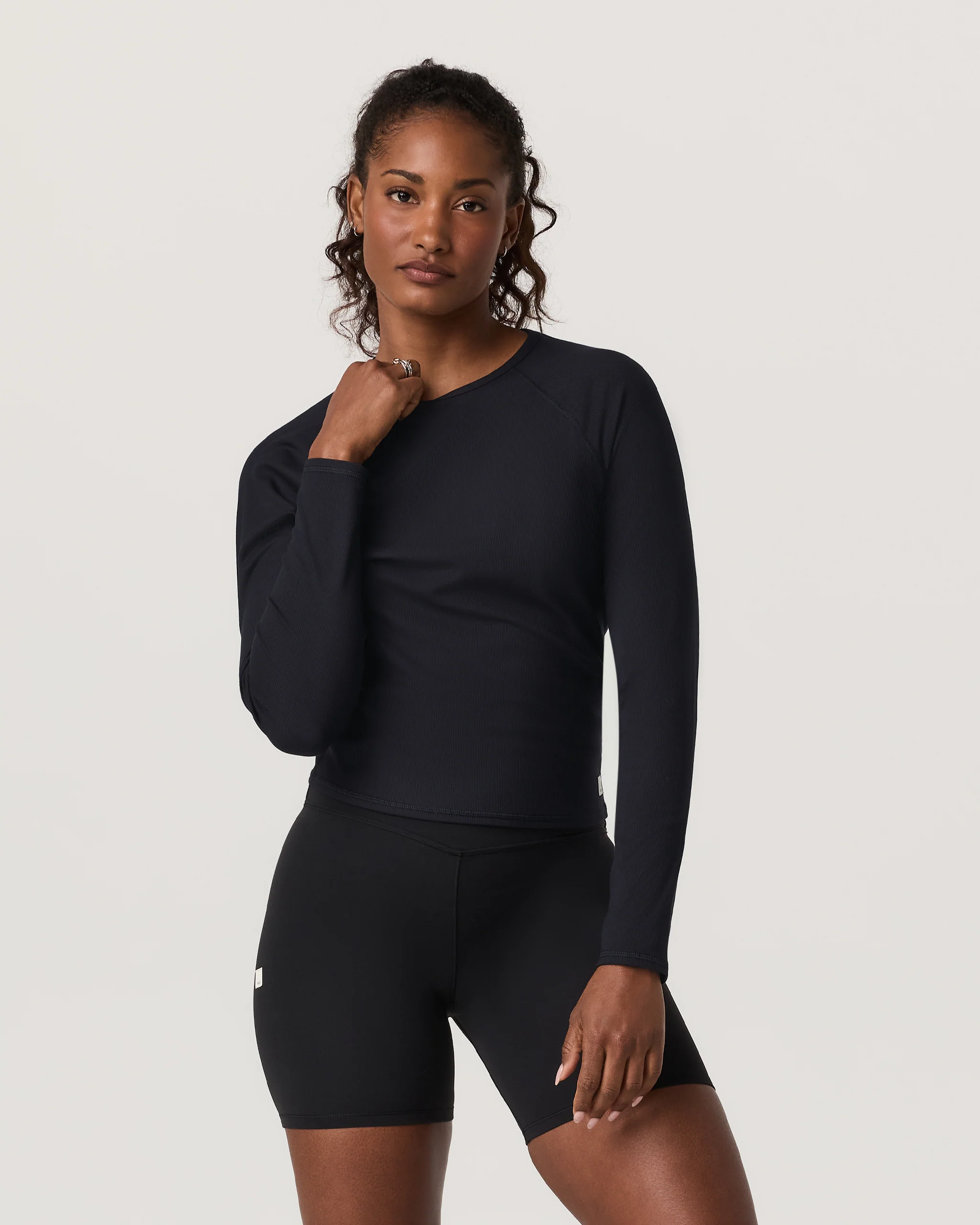 5150-long-sleeve-pose-crew-black-1.webp Long Sleeve Pose Crew | Black