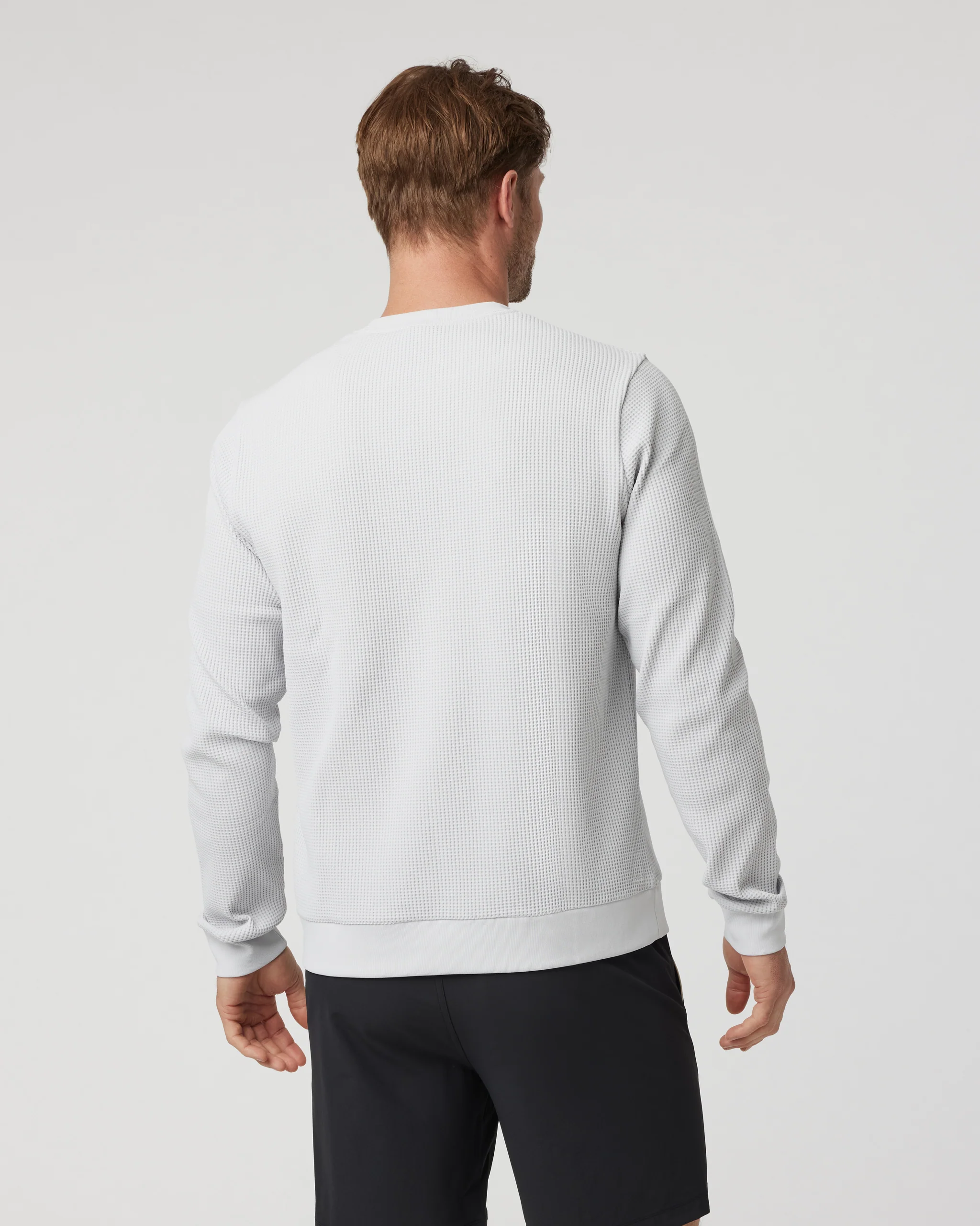 Tech Waffle Crew | Frost Grey