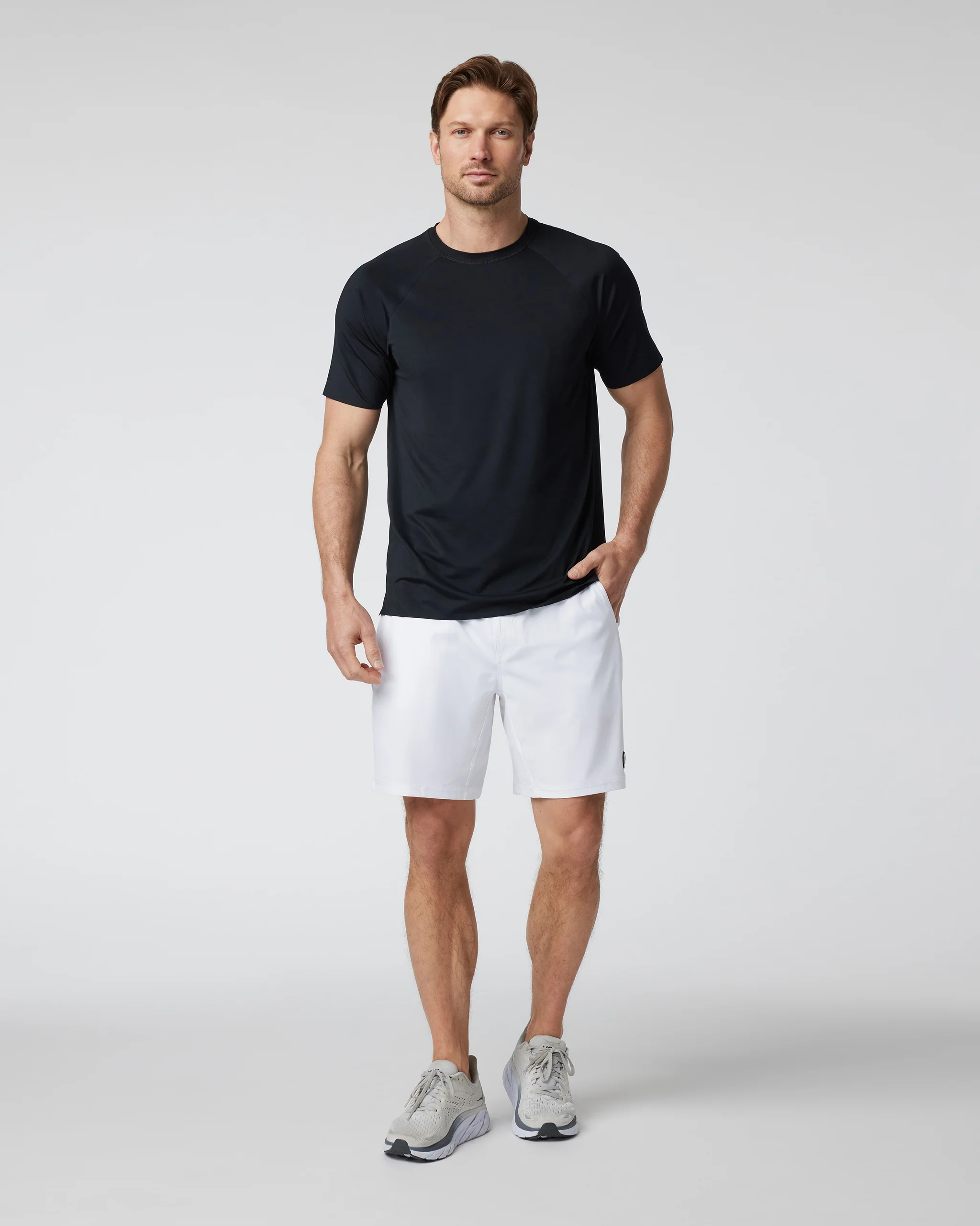 Short Sleeve Viewpoint Performance Tee | Black