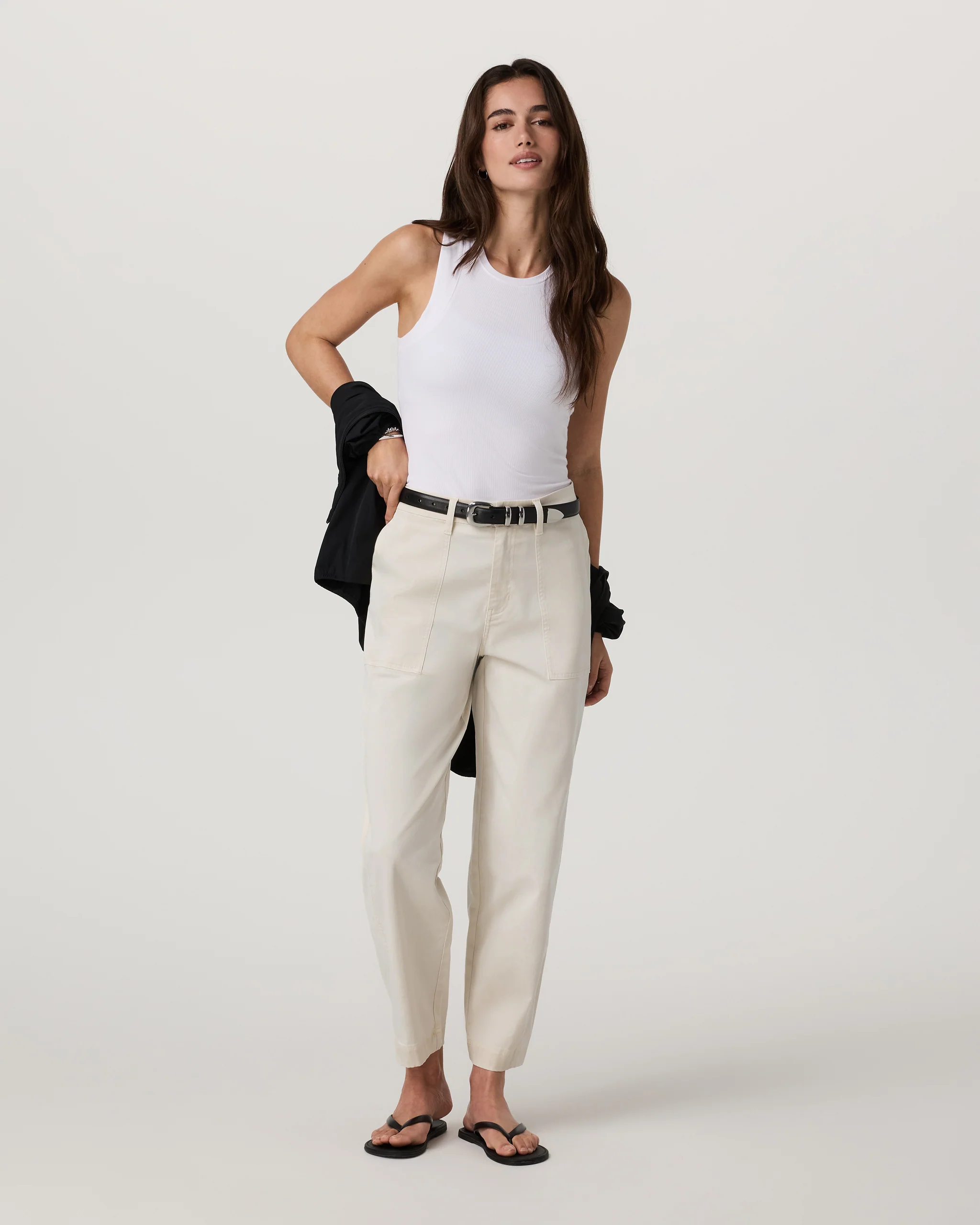 Anza Twill Pant | Natural