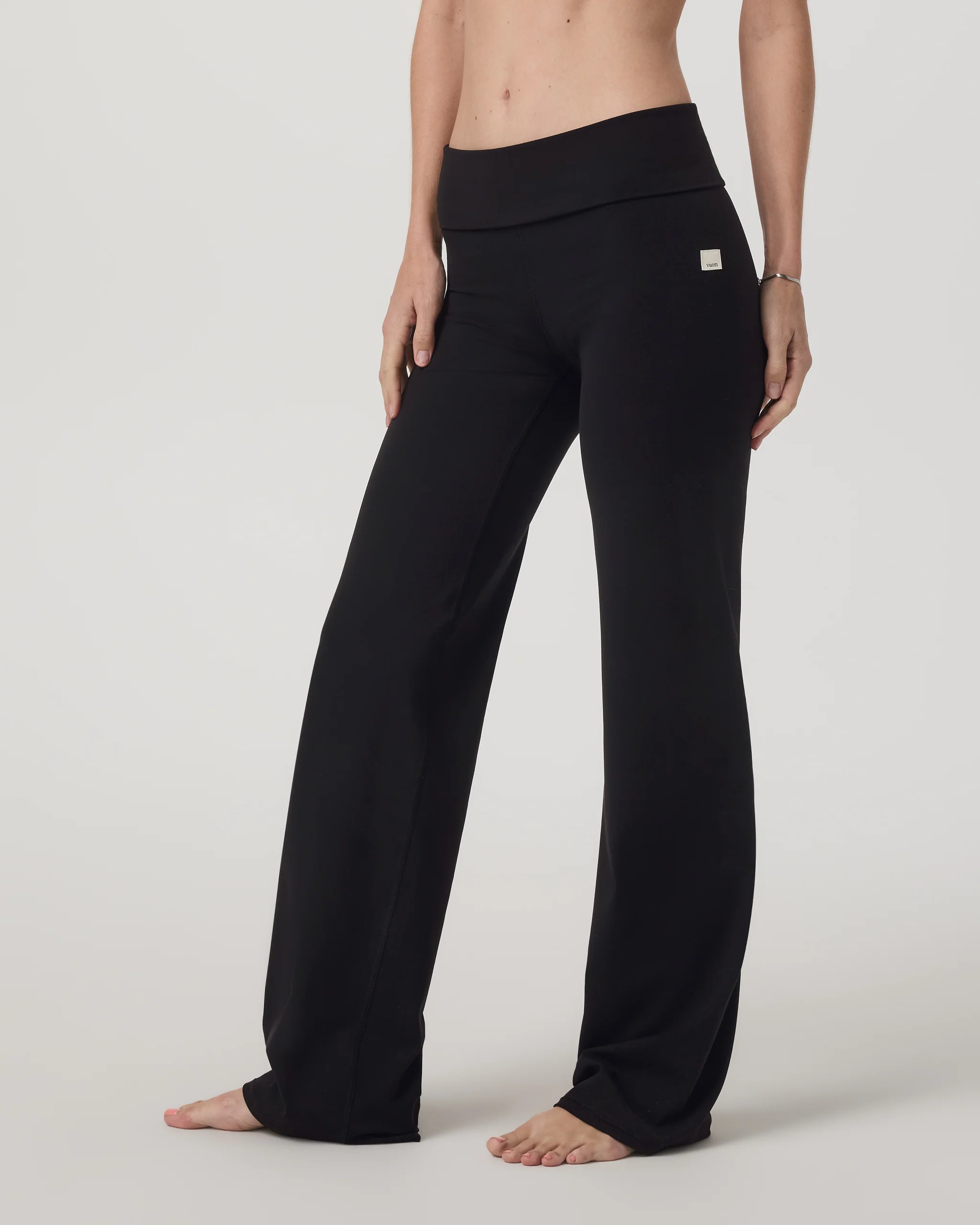 Vuori AllTheFeels™ Foldover Pant | Black