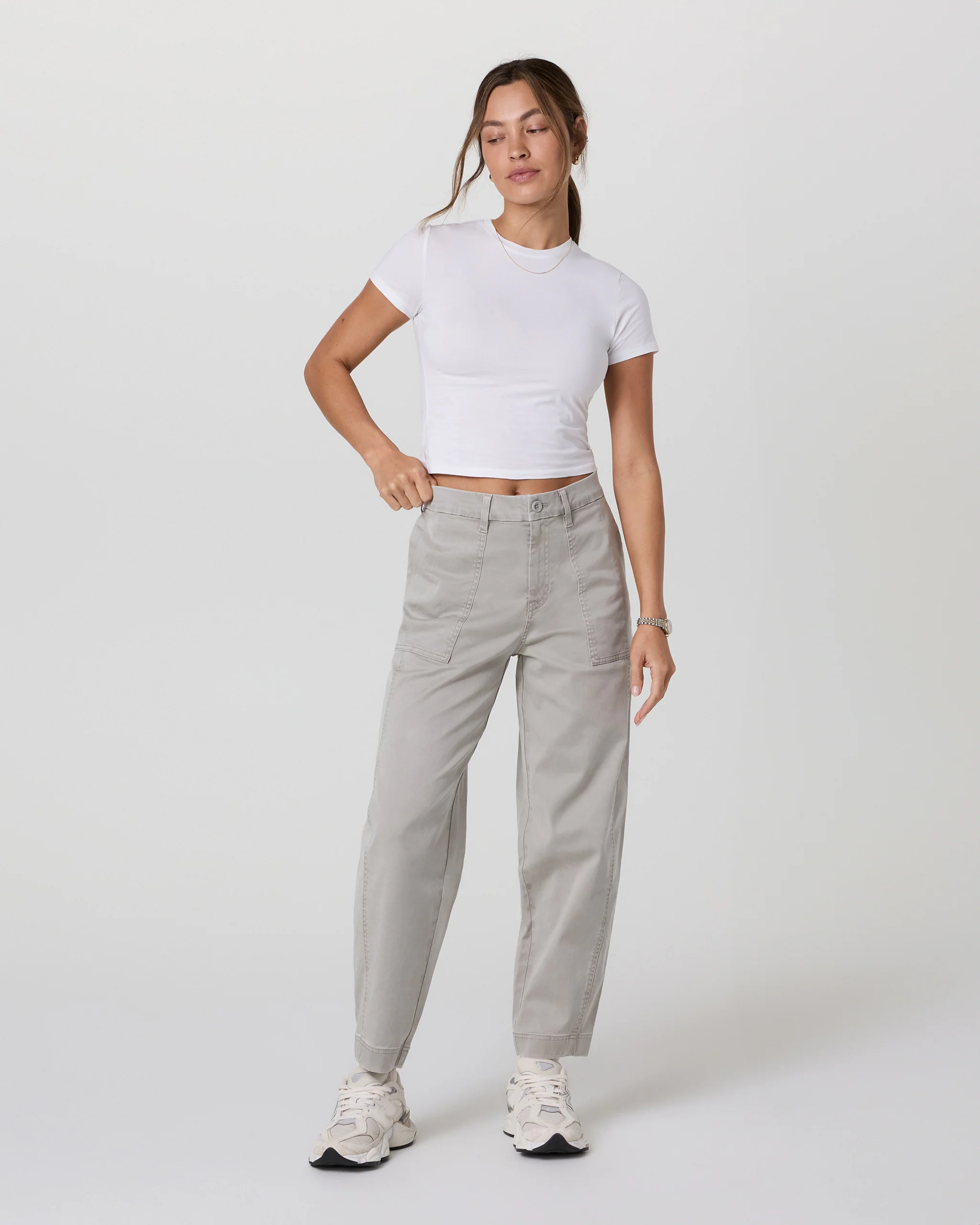 Anza Twill Pant | Talc