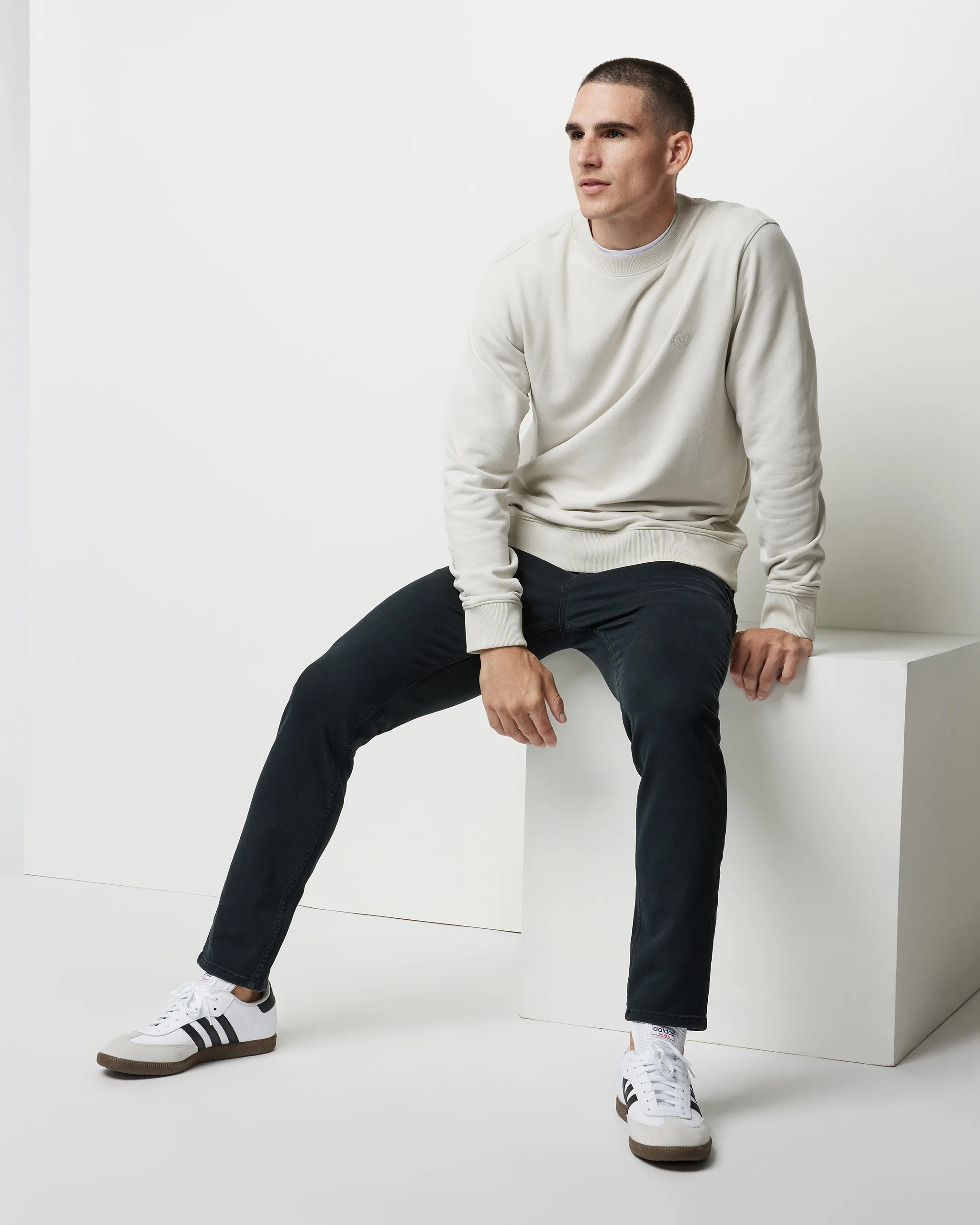 Benton Stretch Twill Pant | Black