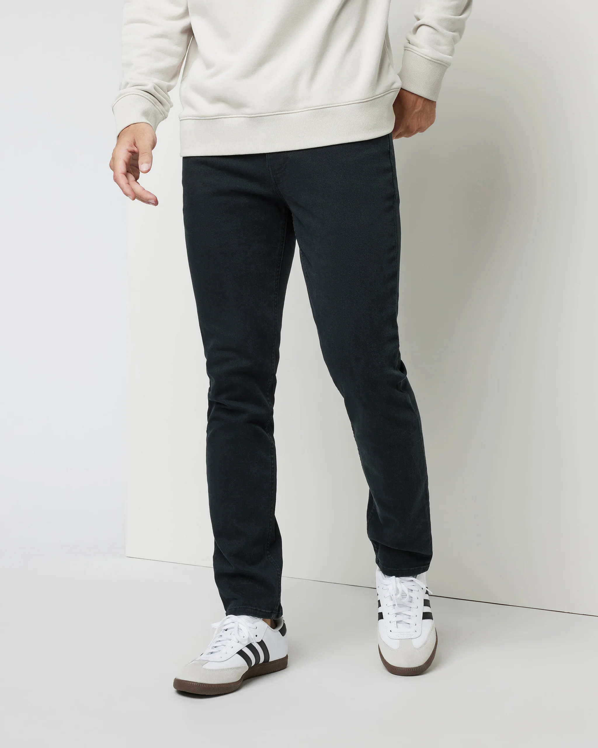 Benton Stretch Twill Pant | Black