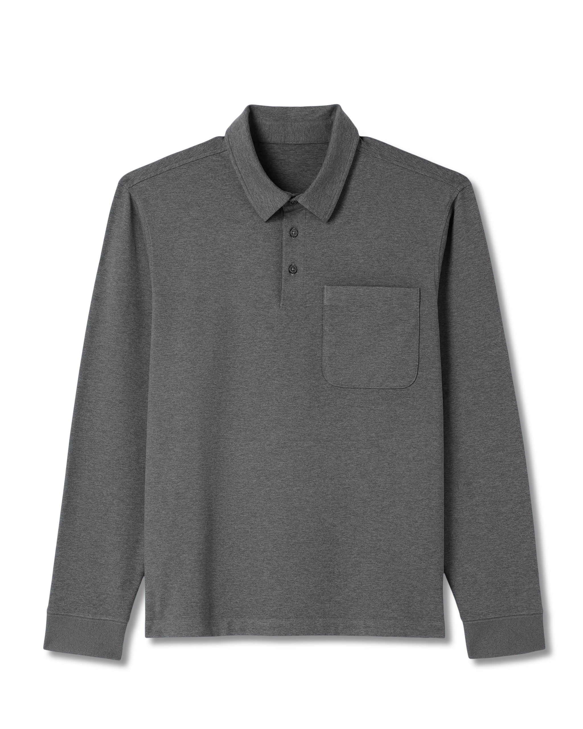Long Sleeve Coronado Rugby | Charcoal Heather