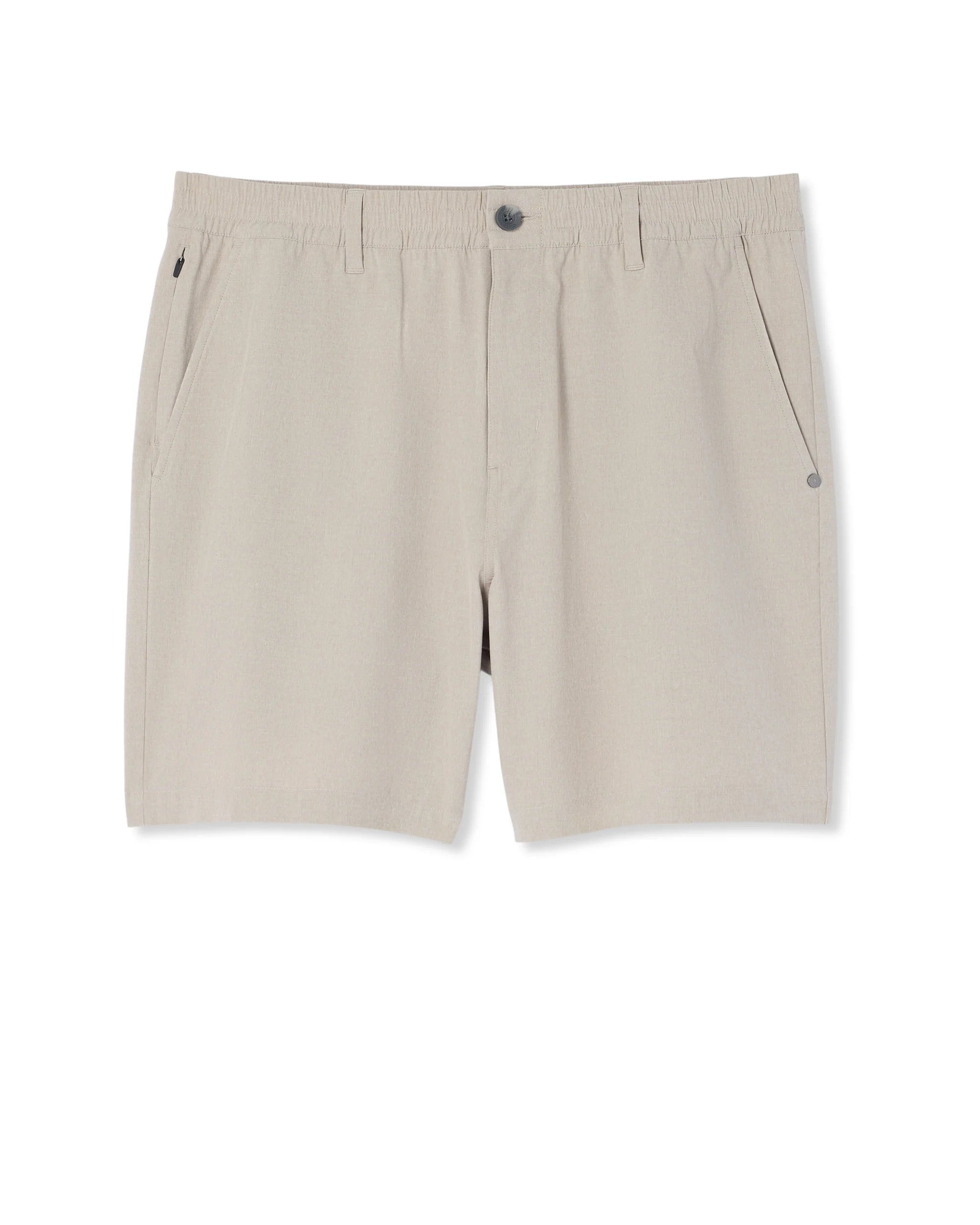 6382-aim-elastic-waist-short-7-khaki-linen-texture-6.webp Aim Elastic Waist Short 7" | Khaki Linen Texture