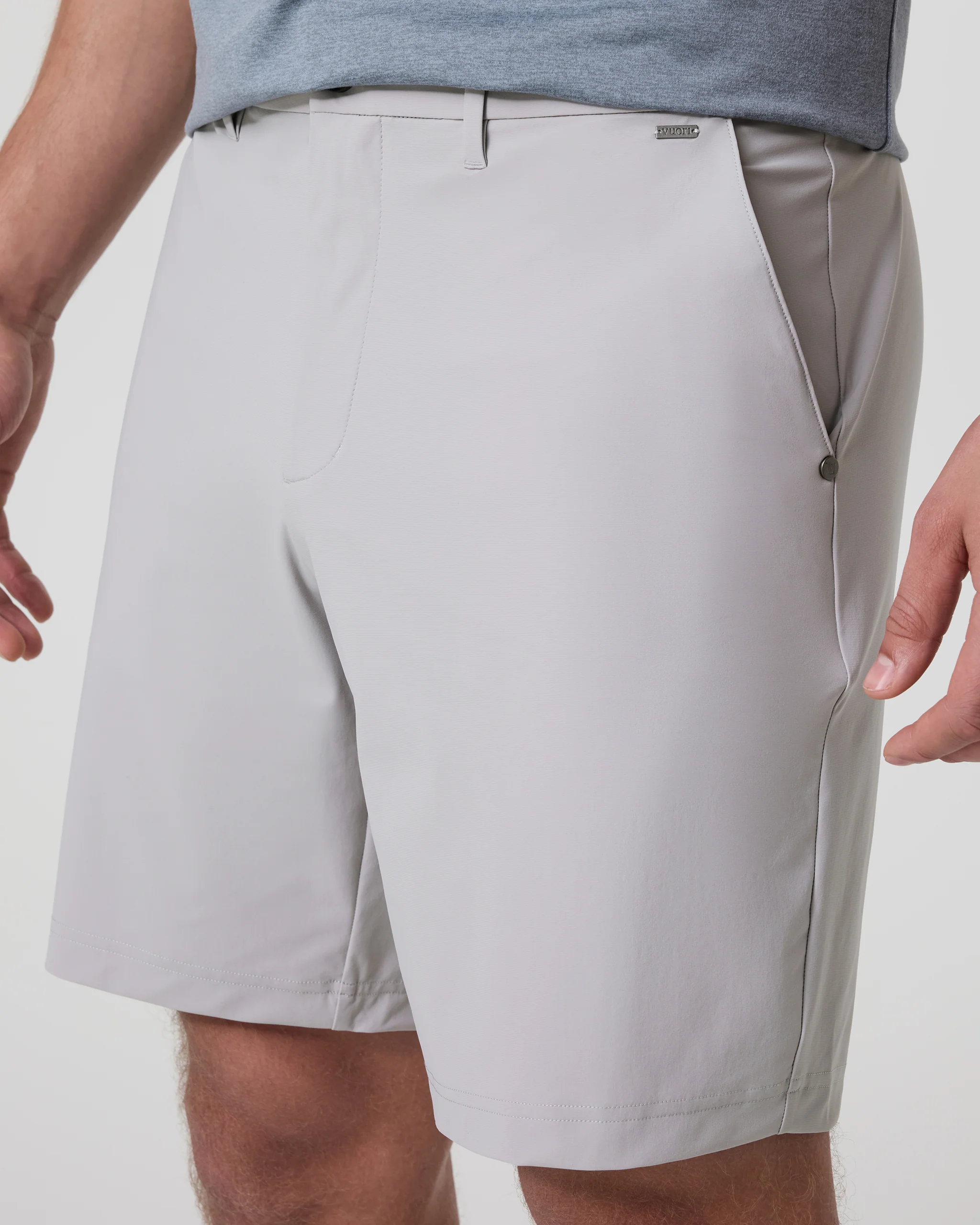 Fleet Chino Short 8" | Fog