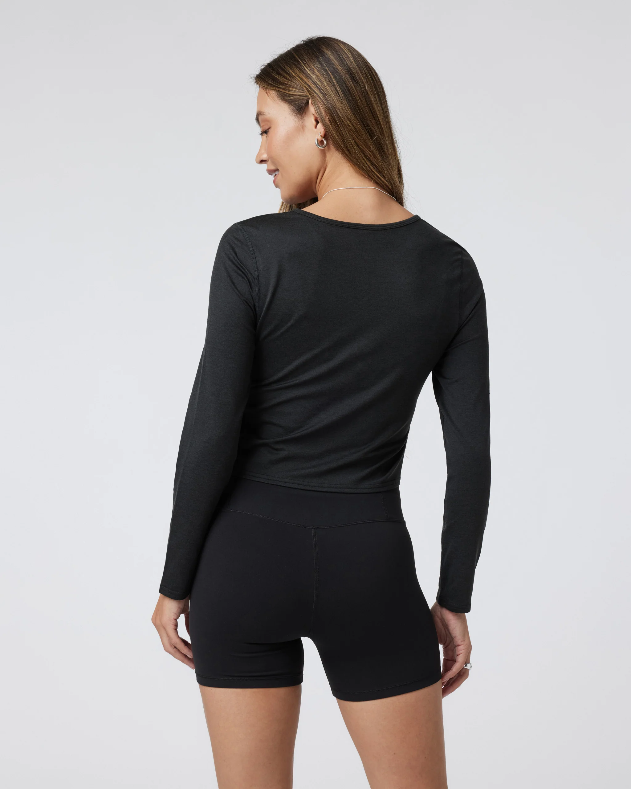 Halo Cardigan | Black Heather