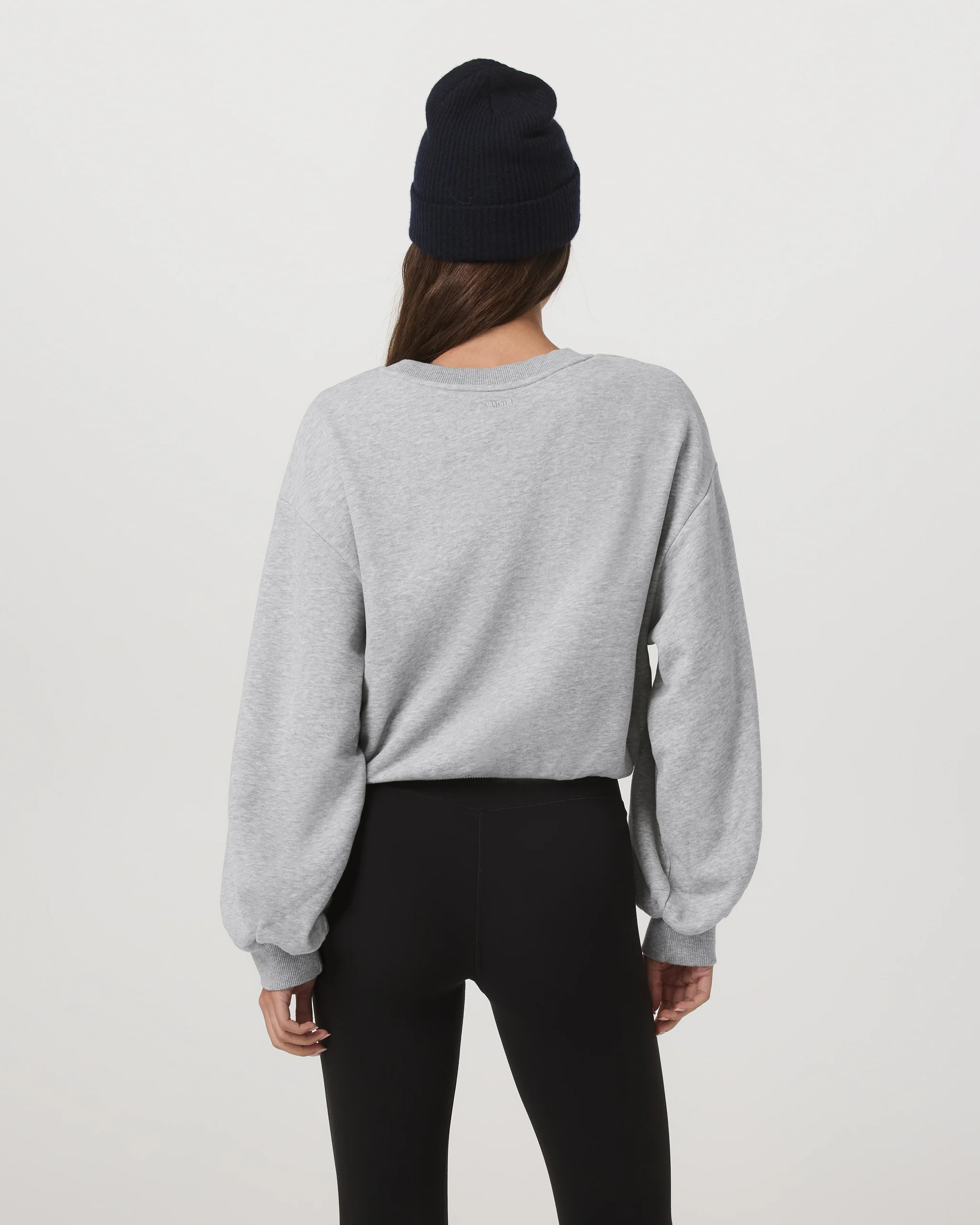 Sedona Bubble Crew | Light Heather Grey