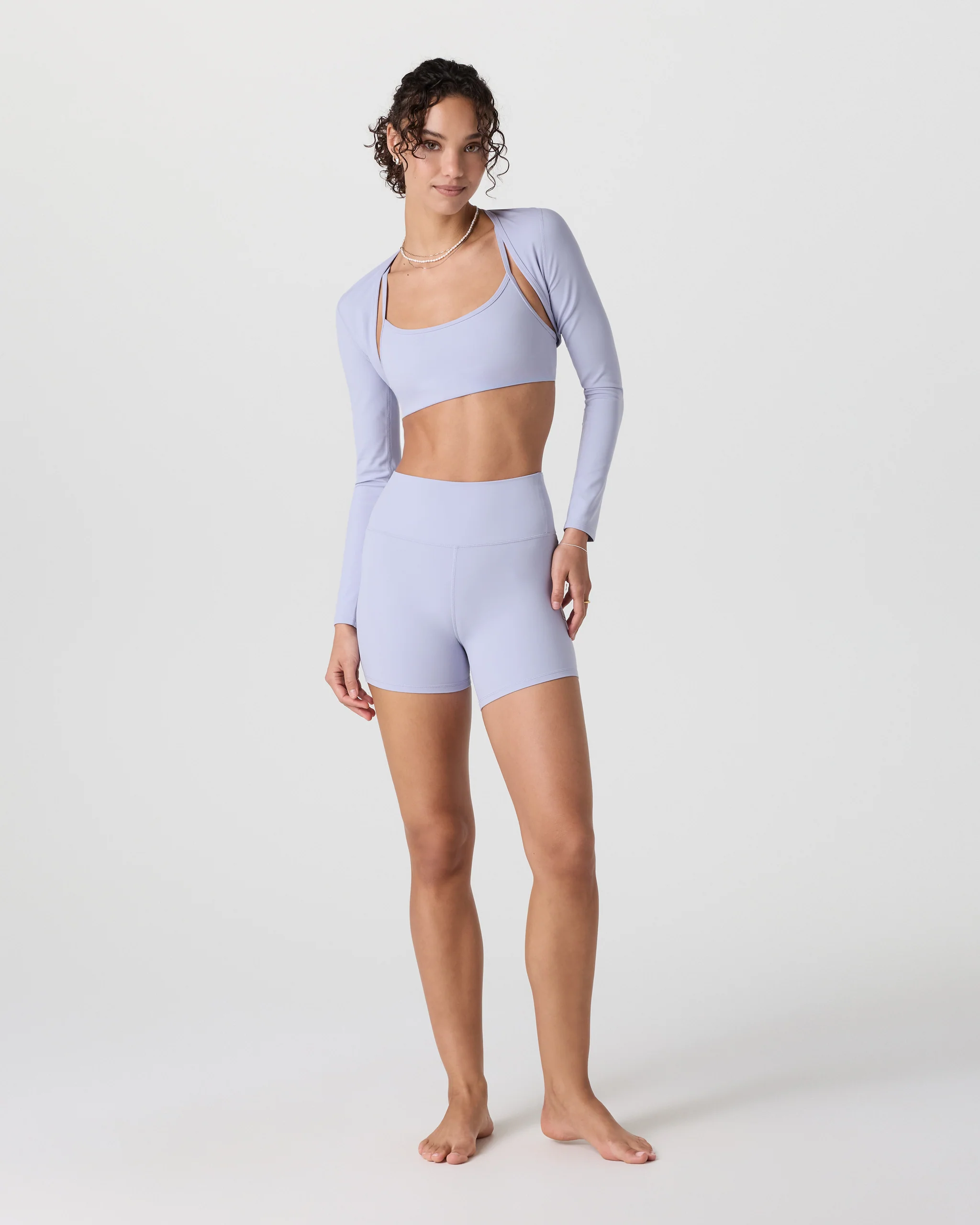 Vuori AllTheFeels™ Shrug | Lavender Mist
