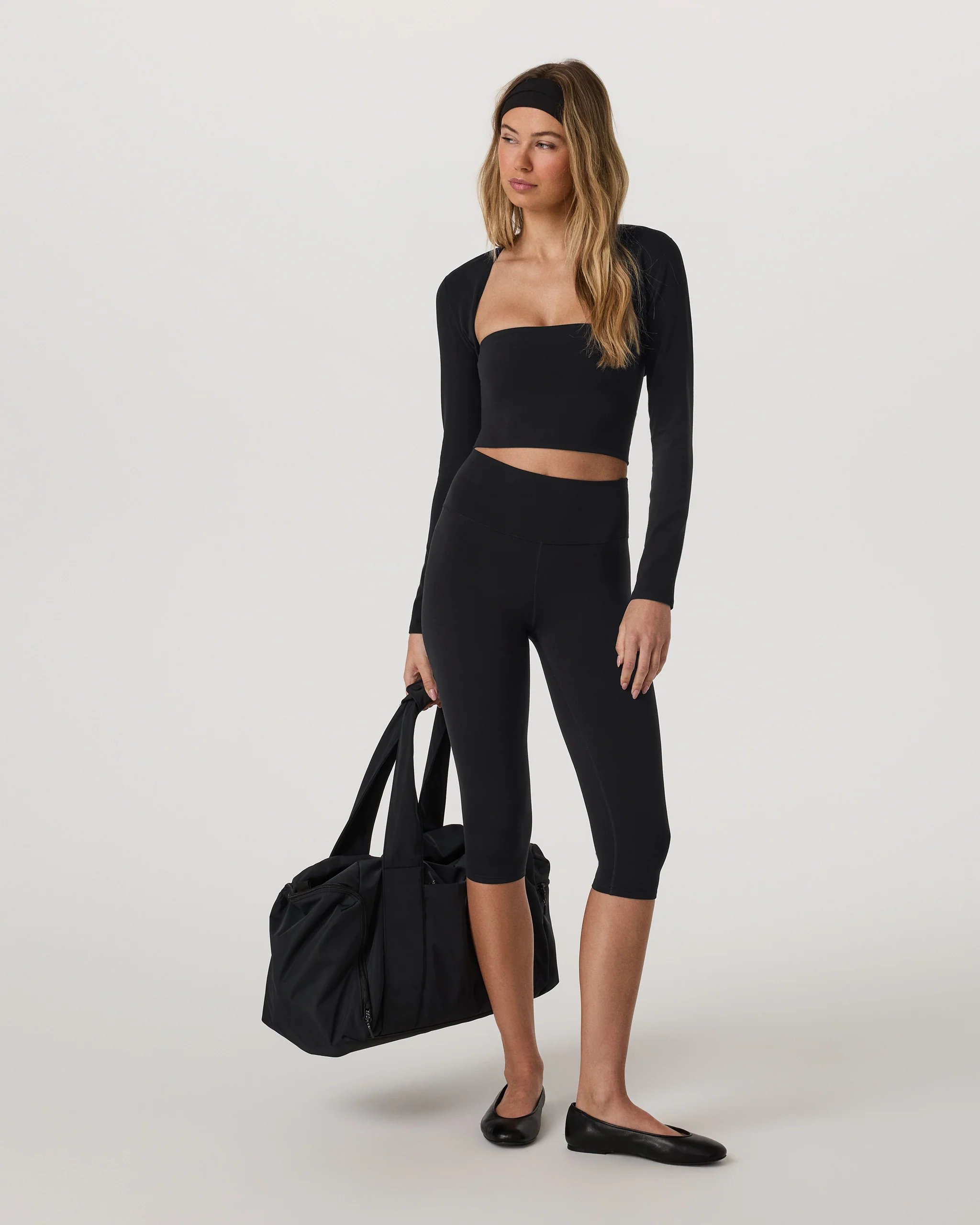 Vuori AllTheFeels™ Crop Legging | Black