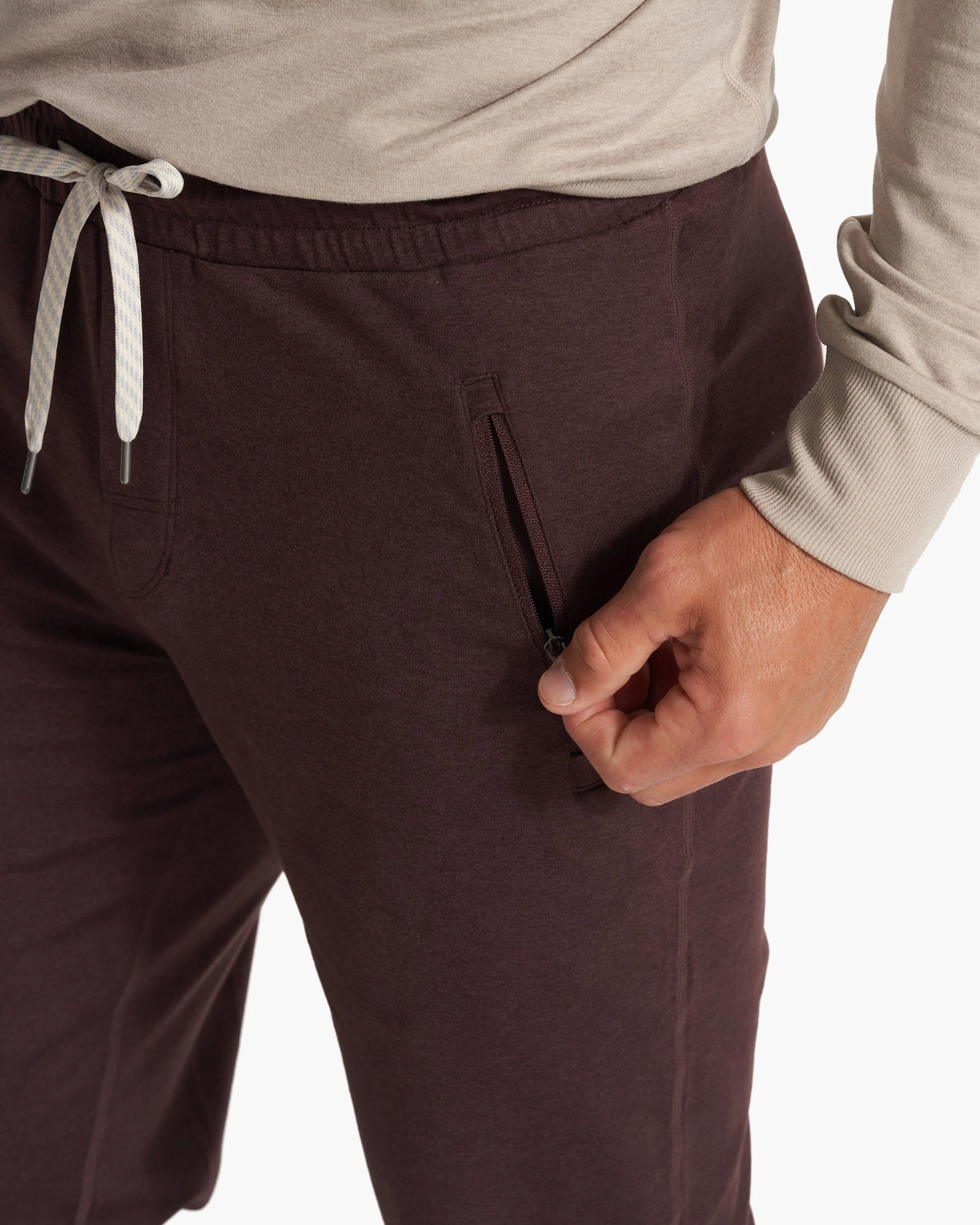 Ponto Performance Jogger | Mahogany Heather