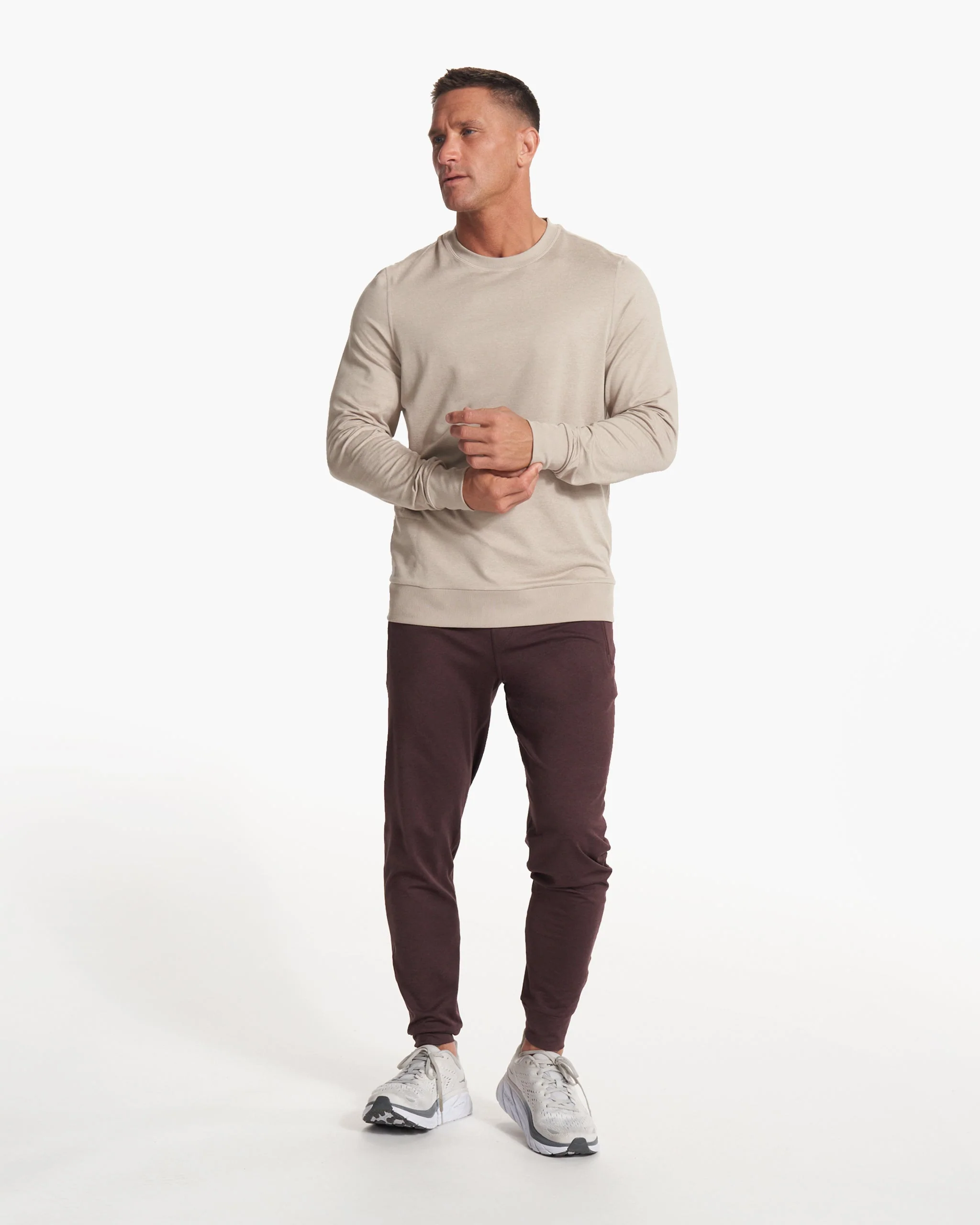 Ponto Performance Jogger | Mahogany Heather