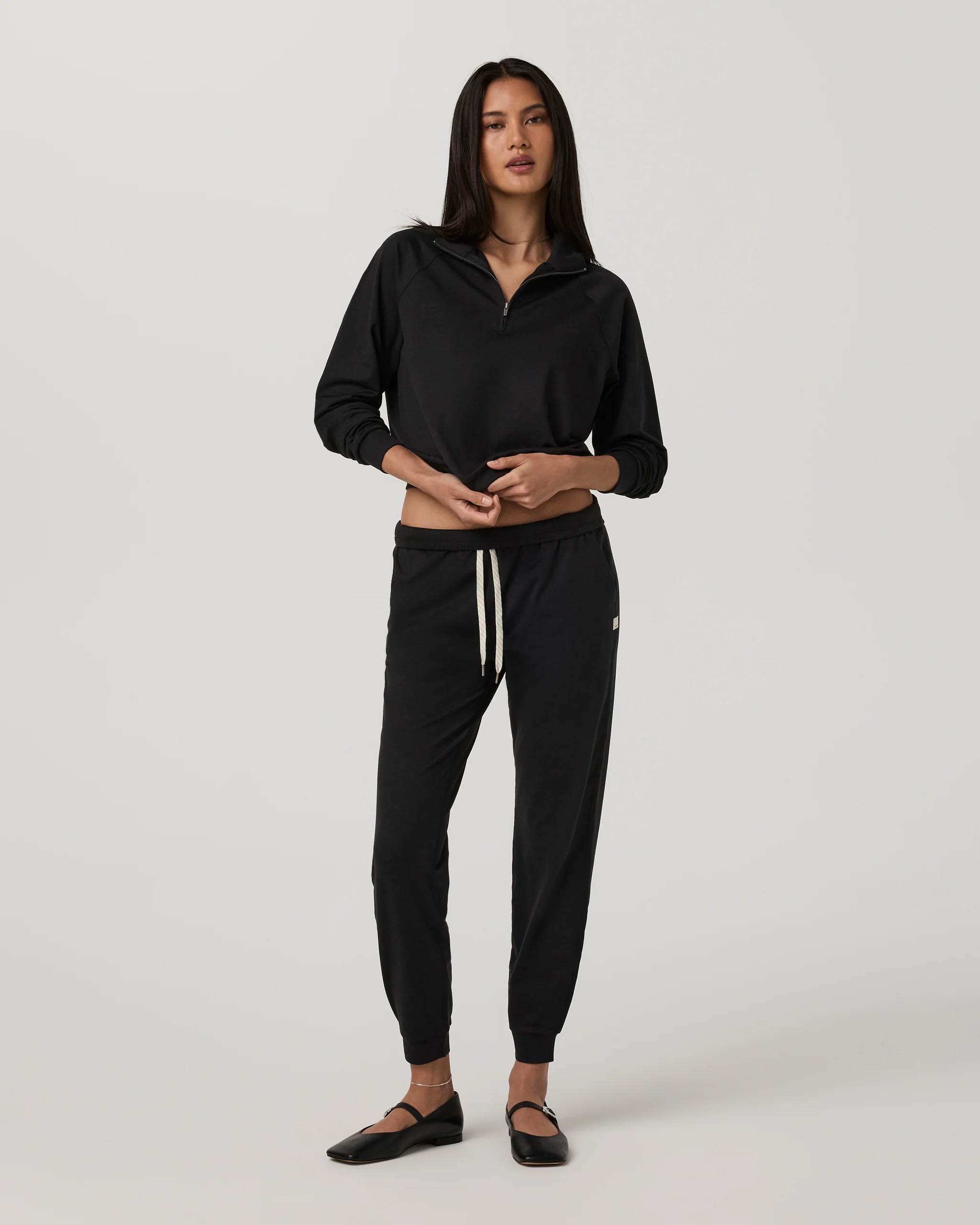 6923-halo-half-zip-black-heather-6.webp Halo Half Zip | Black Heather