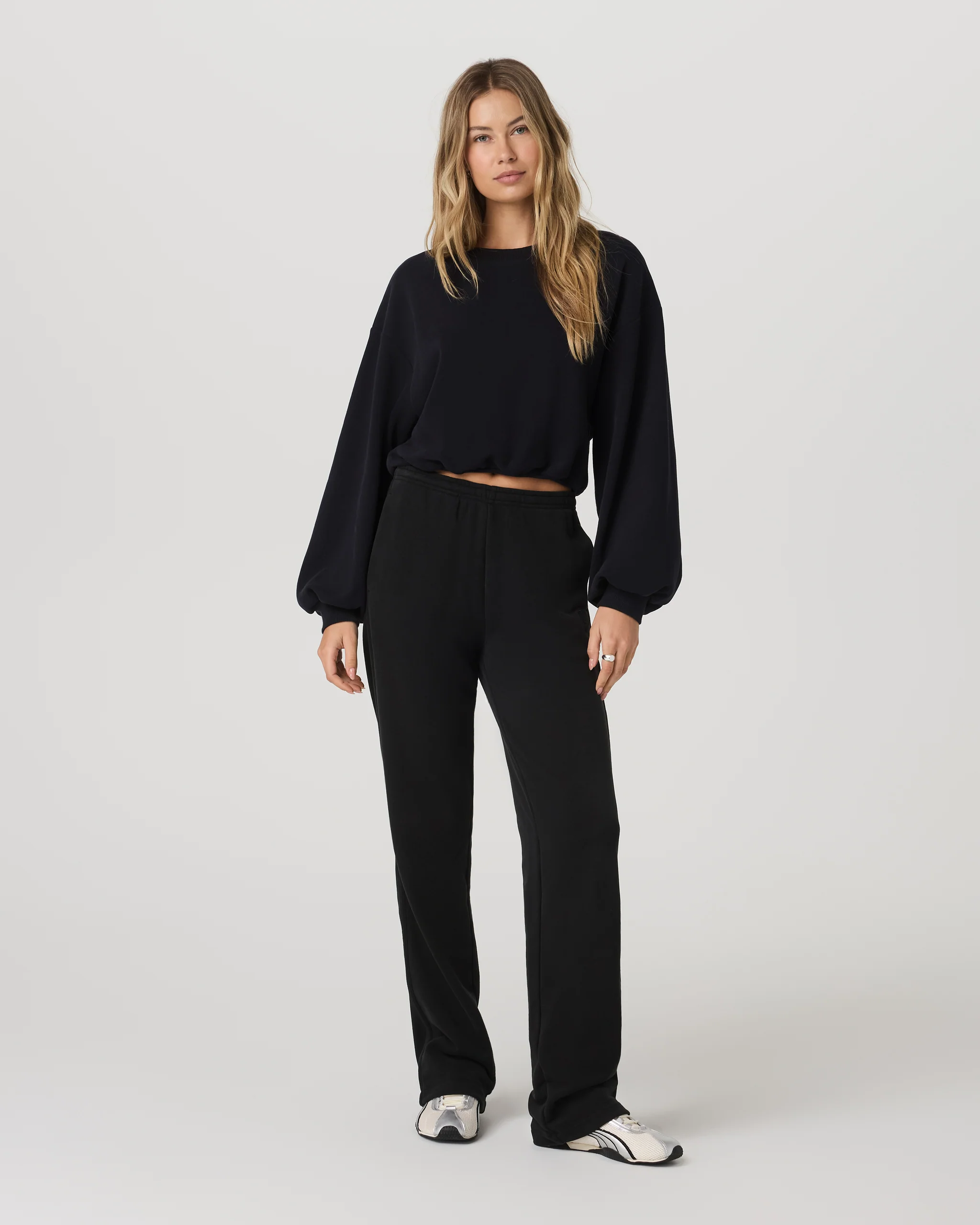 Sedona Bubble Crew | Black