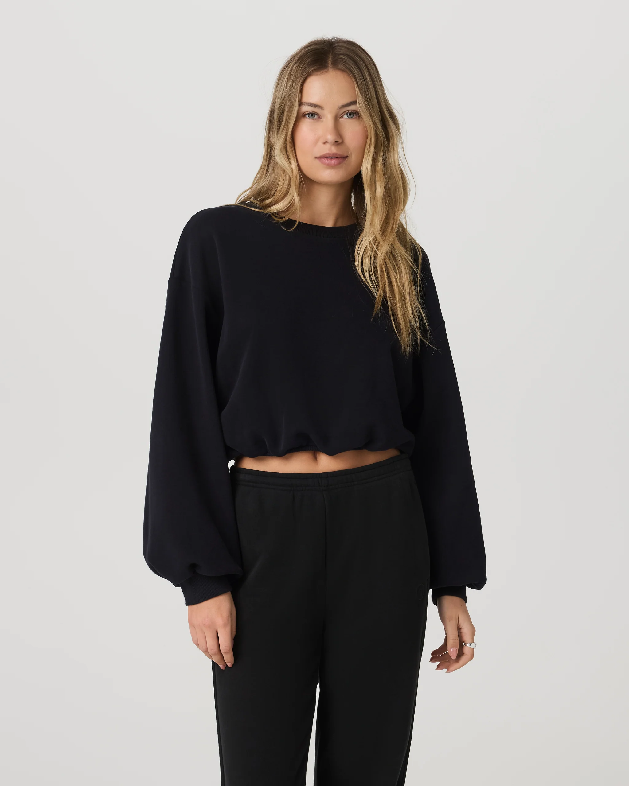 Sedona Bubble Crew | Black